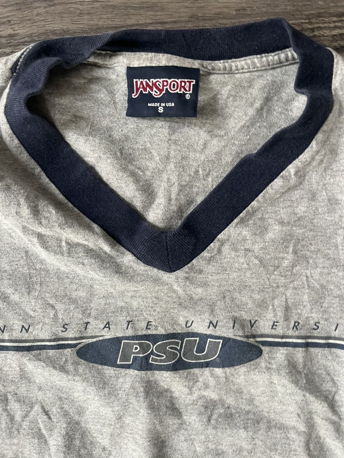 NCAA × Vintage Vintage 90s y2k PSU Jansport Tee Size US S / EU 44-46 / 1 - 2 Thumbnail