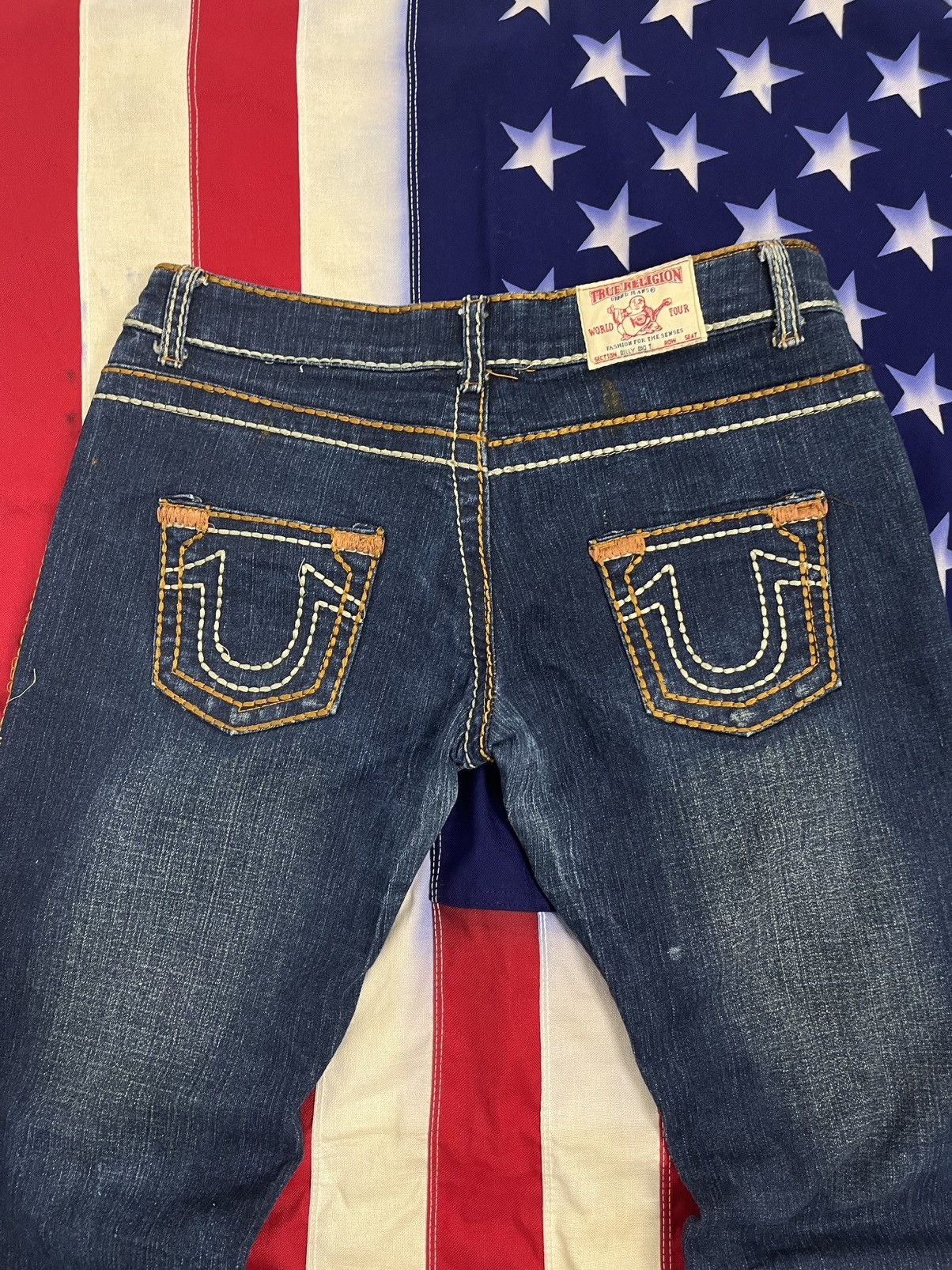 True Religion Vintage True Religion Streetwear Jeans Size 34" / US 12 / IT 48 - 3 Thumbnail