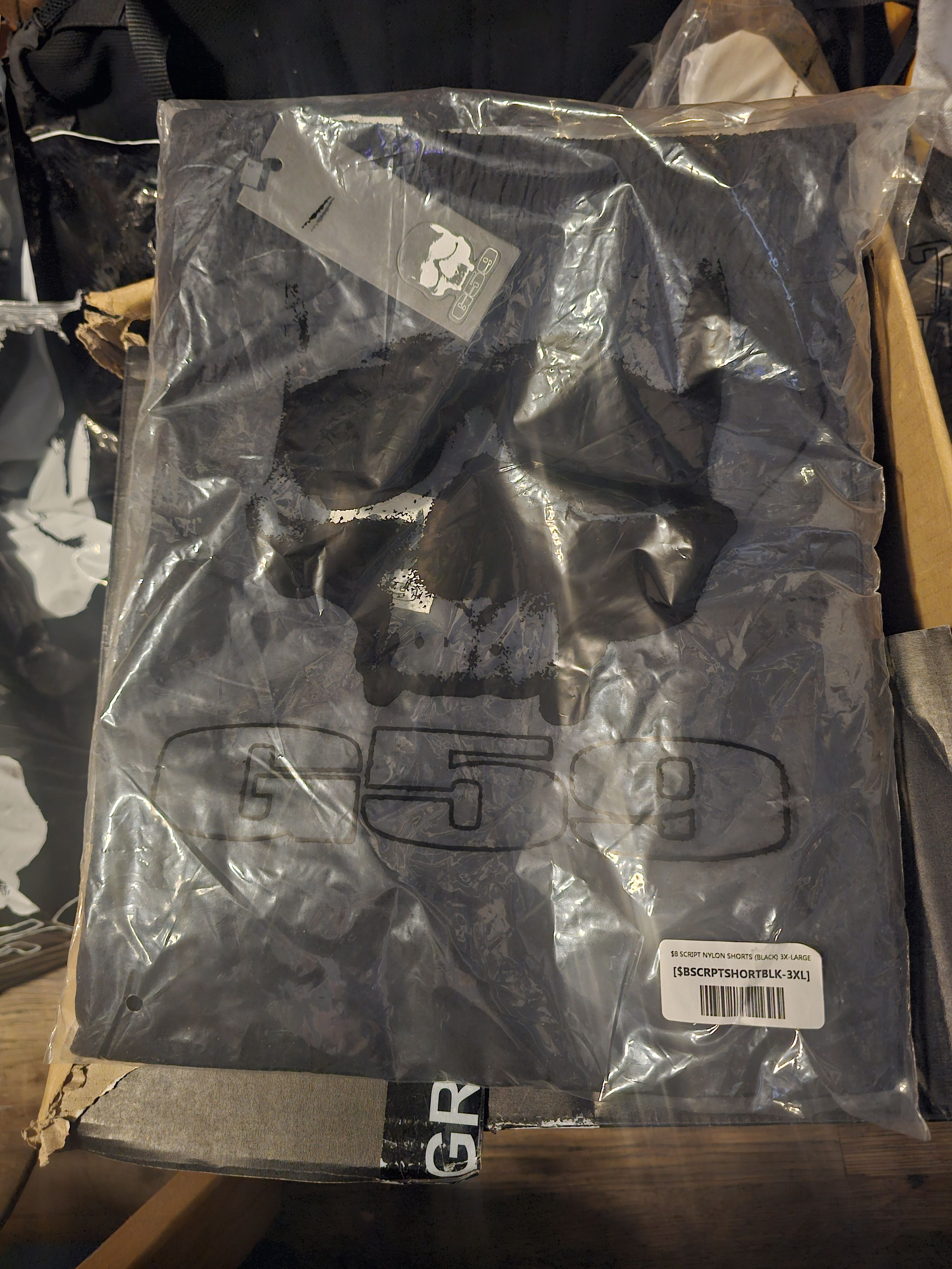 G59 Records $B SCRIPT NYLON SHORTS BLACK XXXL G59 SUICIDEBOYS Size US 44 / EU 60 - 1 Thumbnail