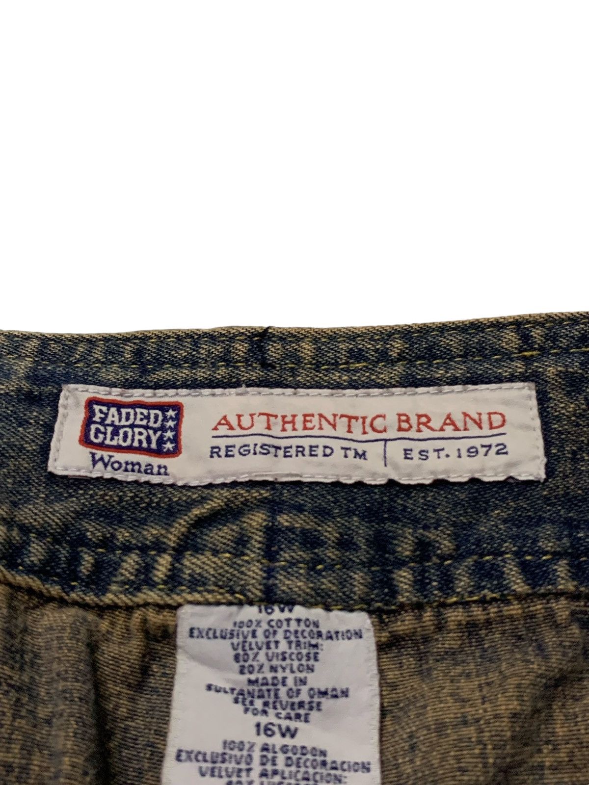 Faded Glory Faded Glory Up cycle Flared Hybrid Jeans Size US 34 / EU 50 - 13 Thumbnail