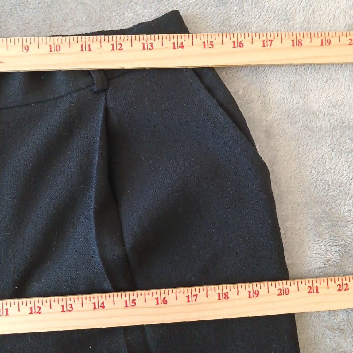 Jones New York Jones New York Dress Pants Womens Size 3 Black Virgin Wool Pleated Pockets Lined Size 26" / US 2 / IT 38 - 3 Thumbnail