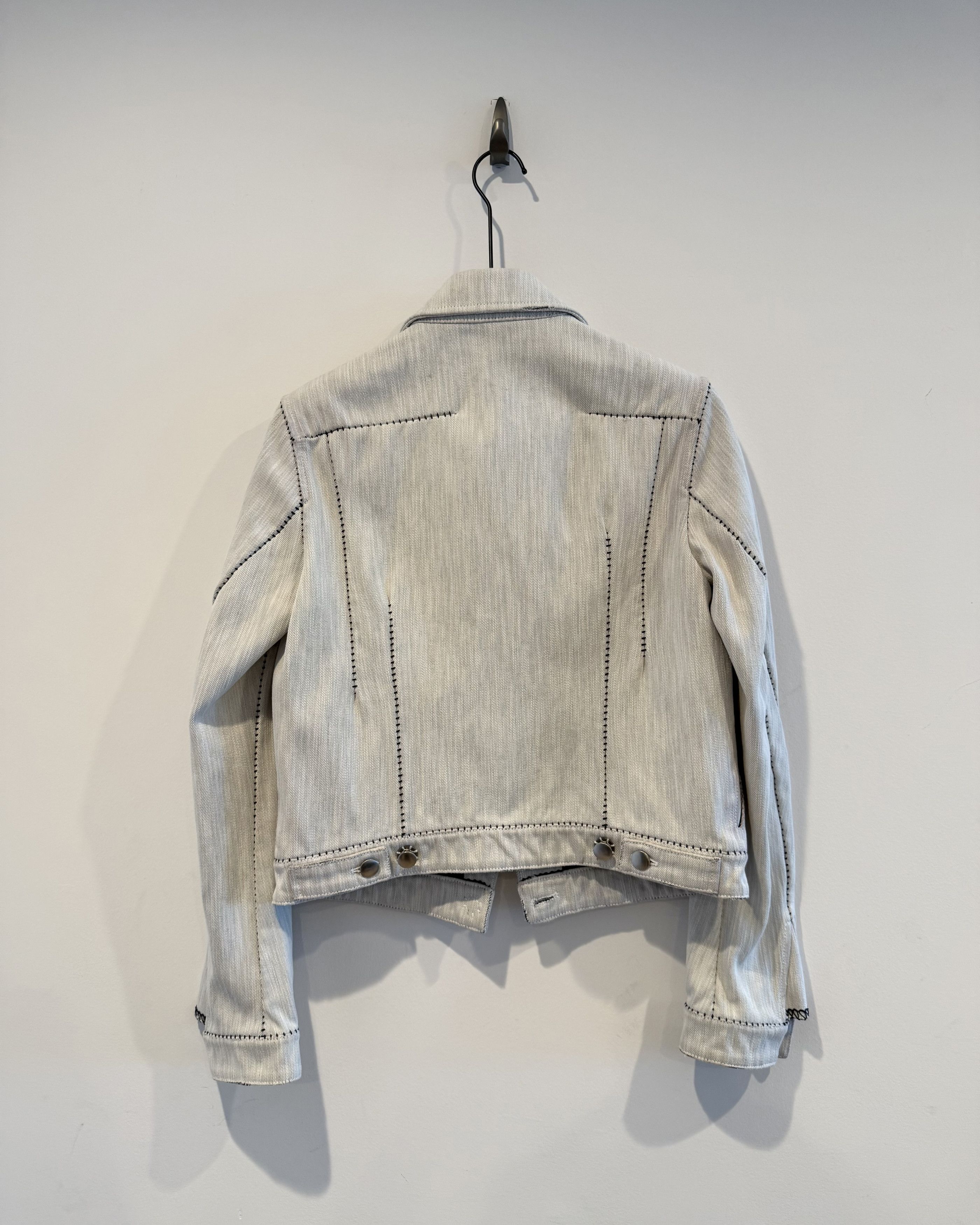 Carol Christian Poell Carol Christian Poell Dead End Line Denim Jacket Size US XXS / EU 40 - 6 Thumbnail