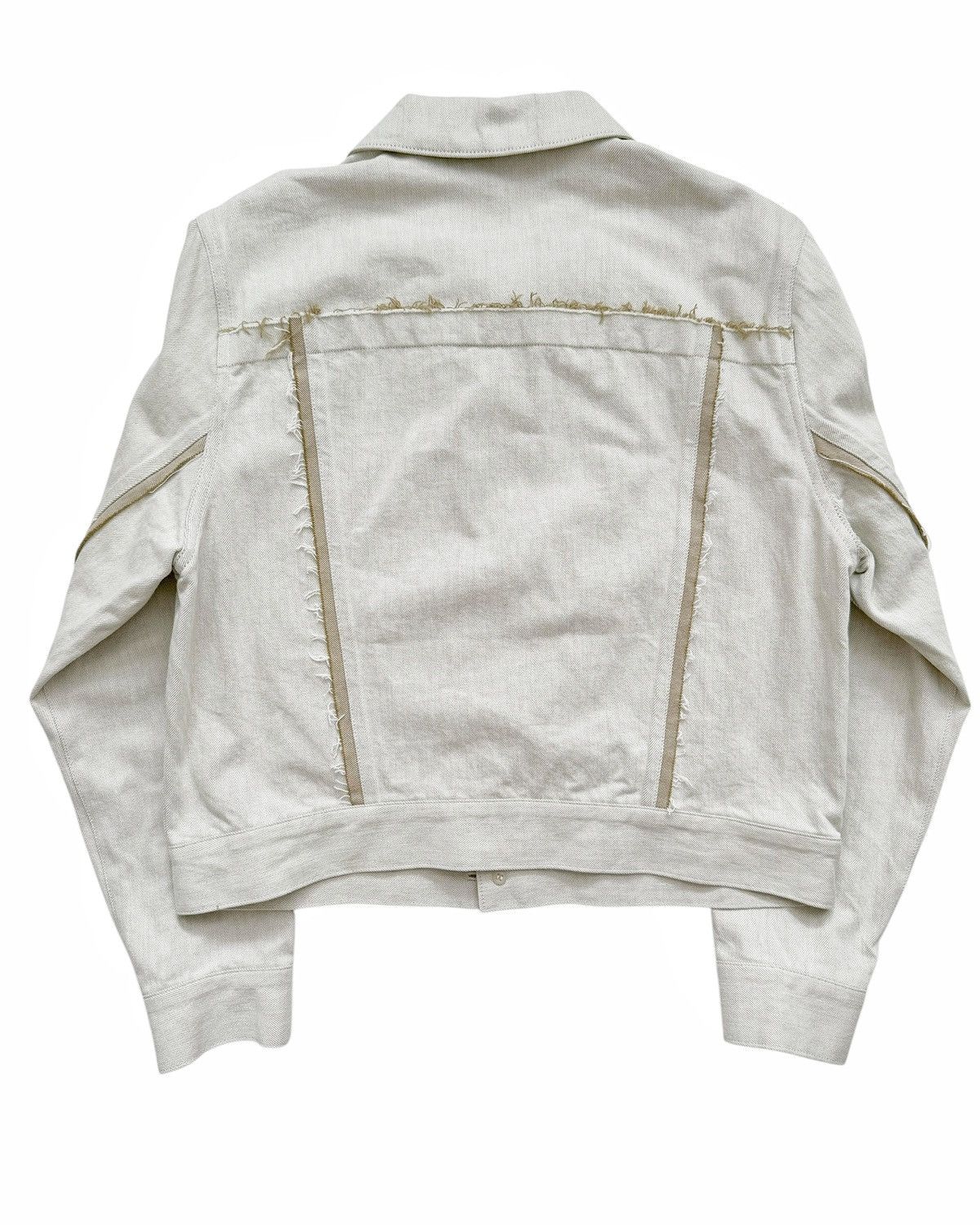Yohji Yamamoto 10oz Denim Paneled Trucker Jacket Size M / US 6-8 / IT 42-44 - 7 Thumbnail