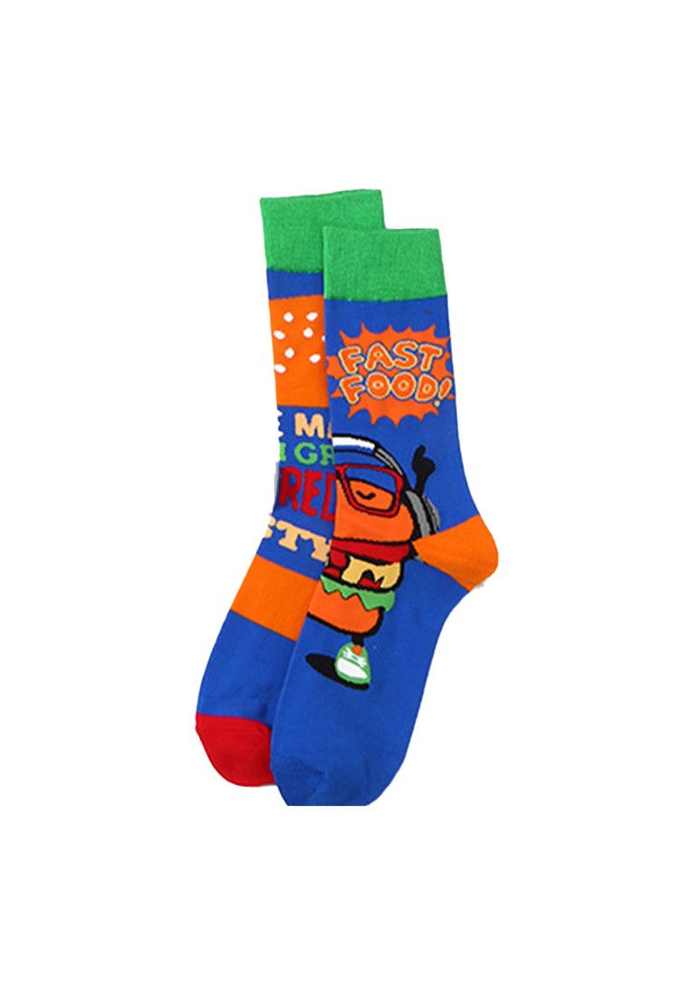 Other Set of 4 Pairs Sports Theme Pattern Cozy Socks (One Size) Size ONE SIZE - 7 Thumbnail