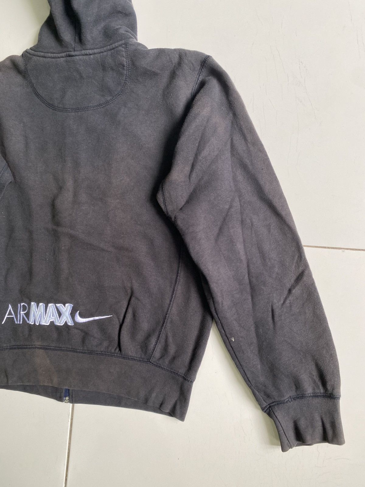 Nike Nike AirMax Zip up Hoodie Swoosh Size L / US 10 / IT 46 - 2 Thumbnail