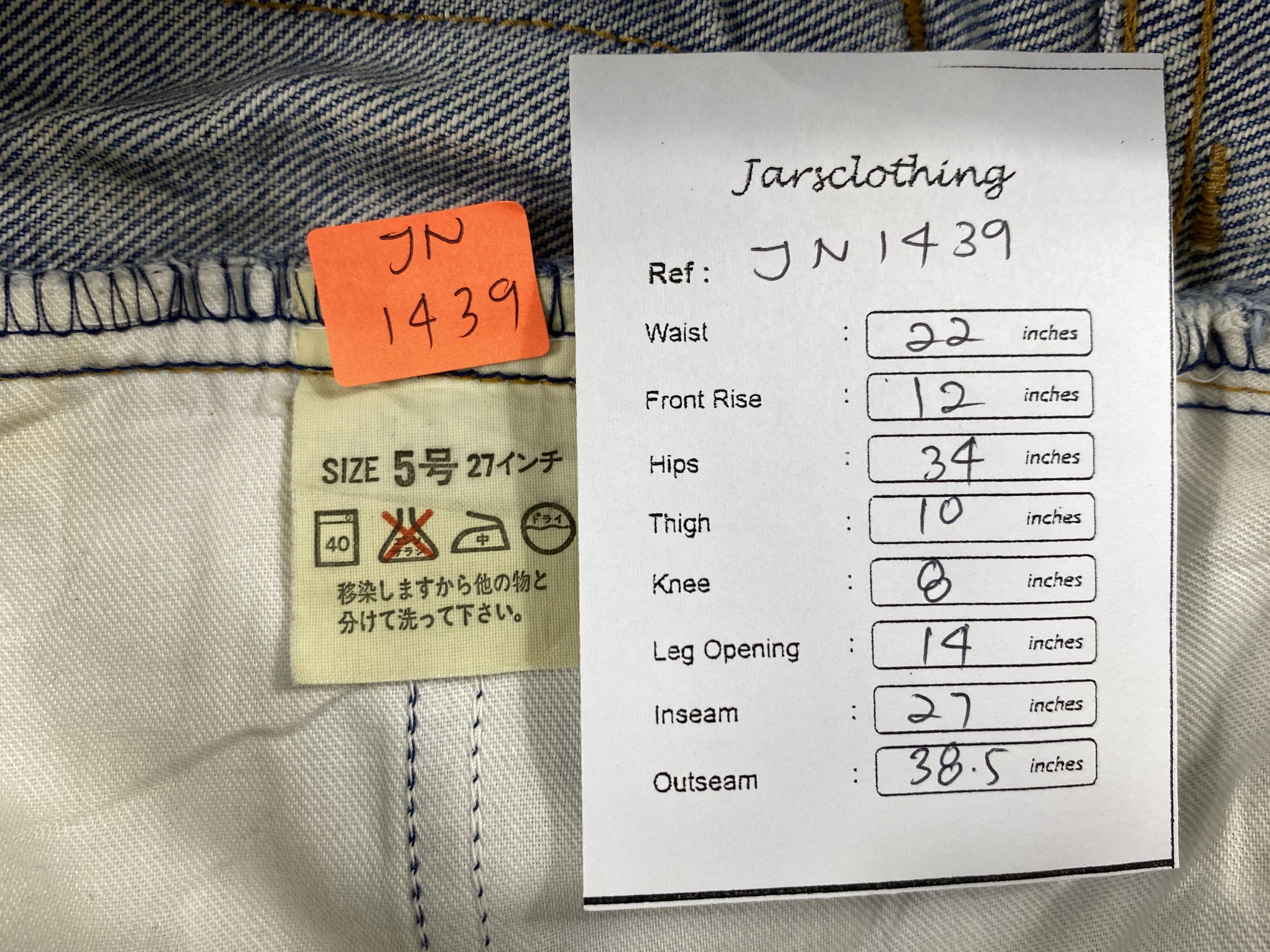 Levi's Distressed Blue Vintage Levi's 515 22x27 Denim -JN1439 Size US 26 / EU 42 - 8 Thumbnail