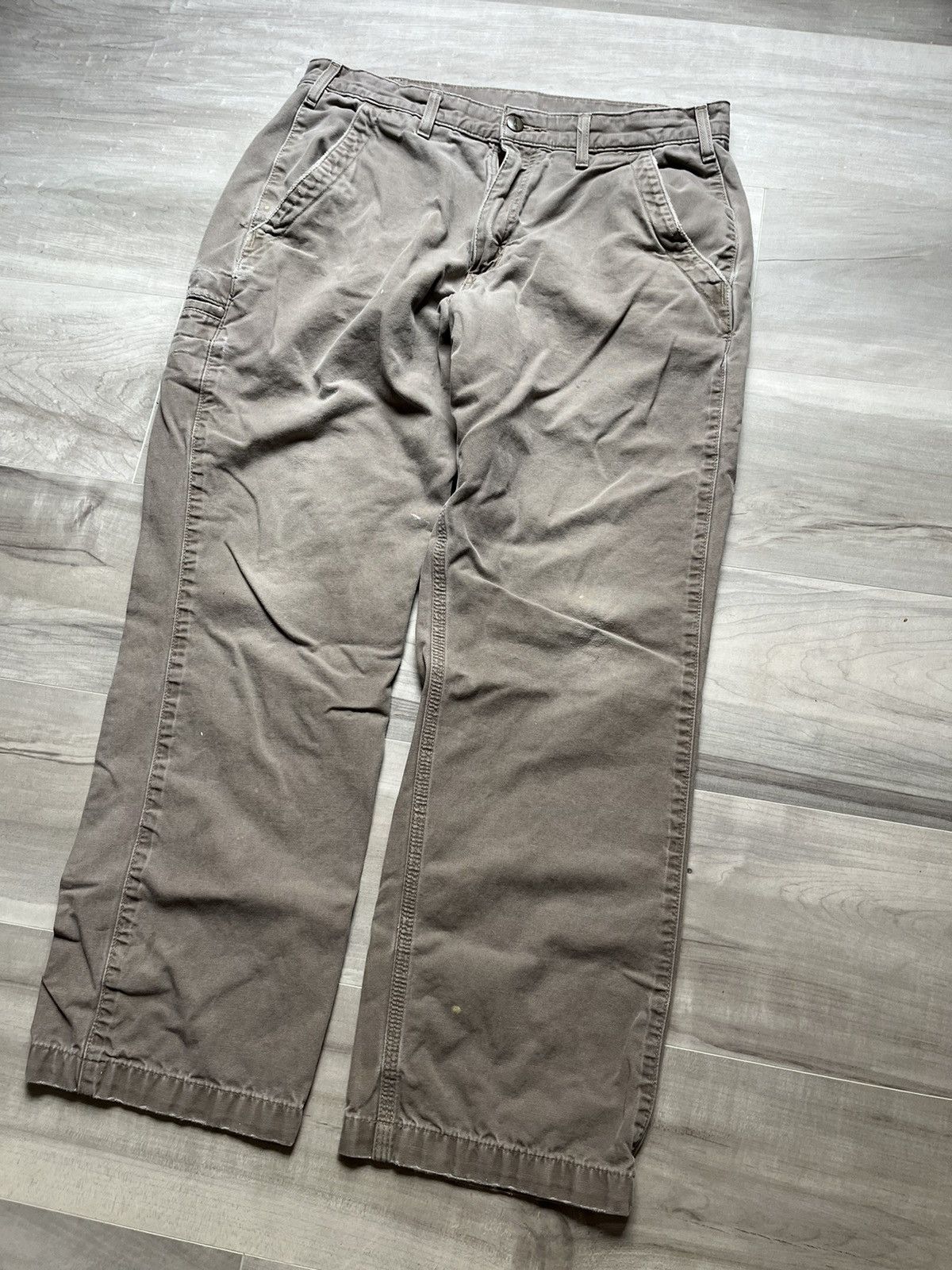 Carhartt Vintage Thrashed Carhartt pants Sz:34x28 tag:34x30 Size US 34 / EU 50 - 10 Thumbnail