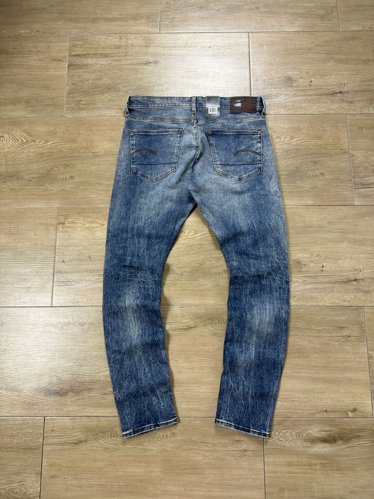 G-Star NEW!!! G-Star Raw 3301 Deconstructed Skinny Denim Jeans Size US 35 - 7 Thumbnail