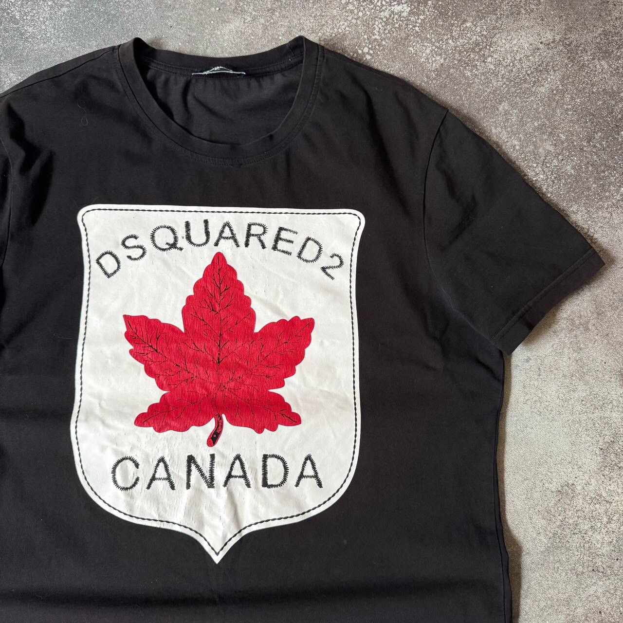 Dsquared2 × Vintage Dsquared2 Big Logo Slim Fit T-Shirt Size US XL / EU 56 / 4 - 3 Thumbnail
