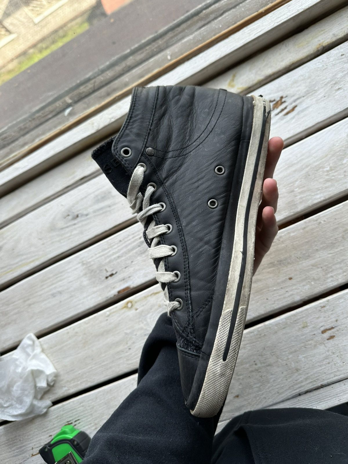 Diesel 🚨DIESEL AVANT GARDE SHOES LEATHER SNEAKERS IFSIXWASNINE Size US 12 / EU 45 - 6 Thumbnail