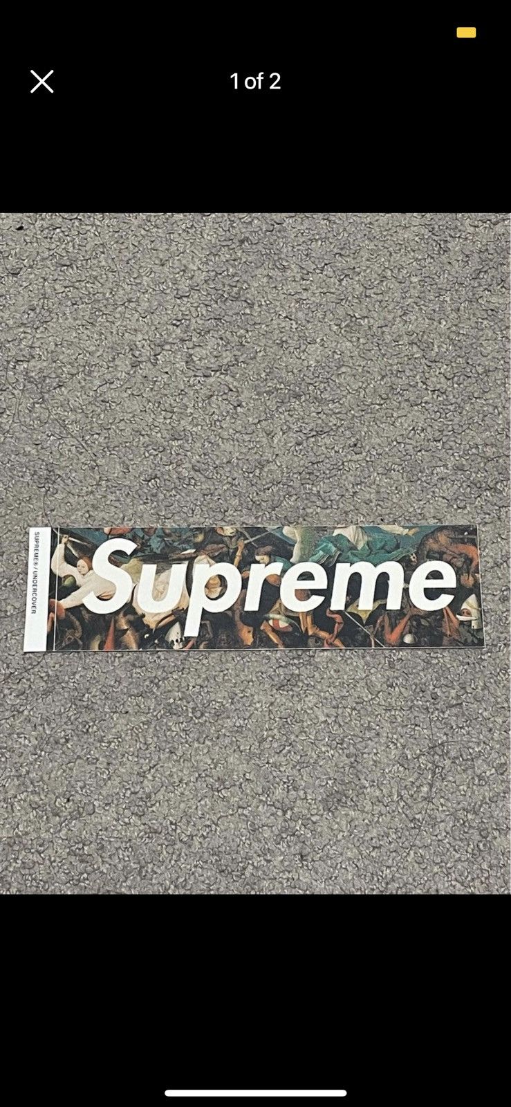 Undercover 2024 box logo