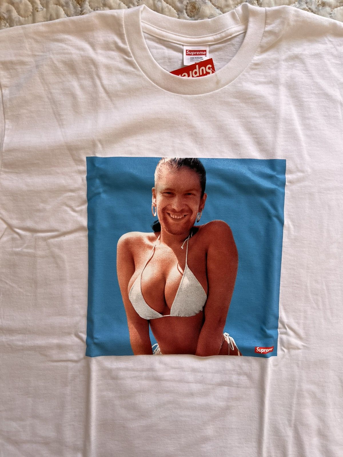 Supreme Aphex Twin Windowlicker Tee Purple Men's - SS25 - US