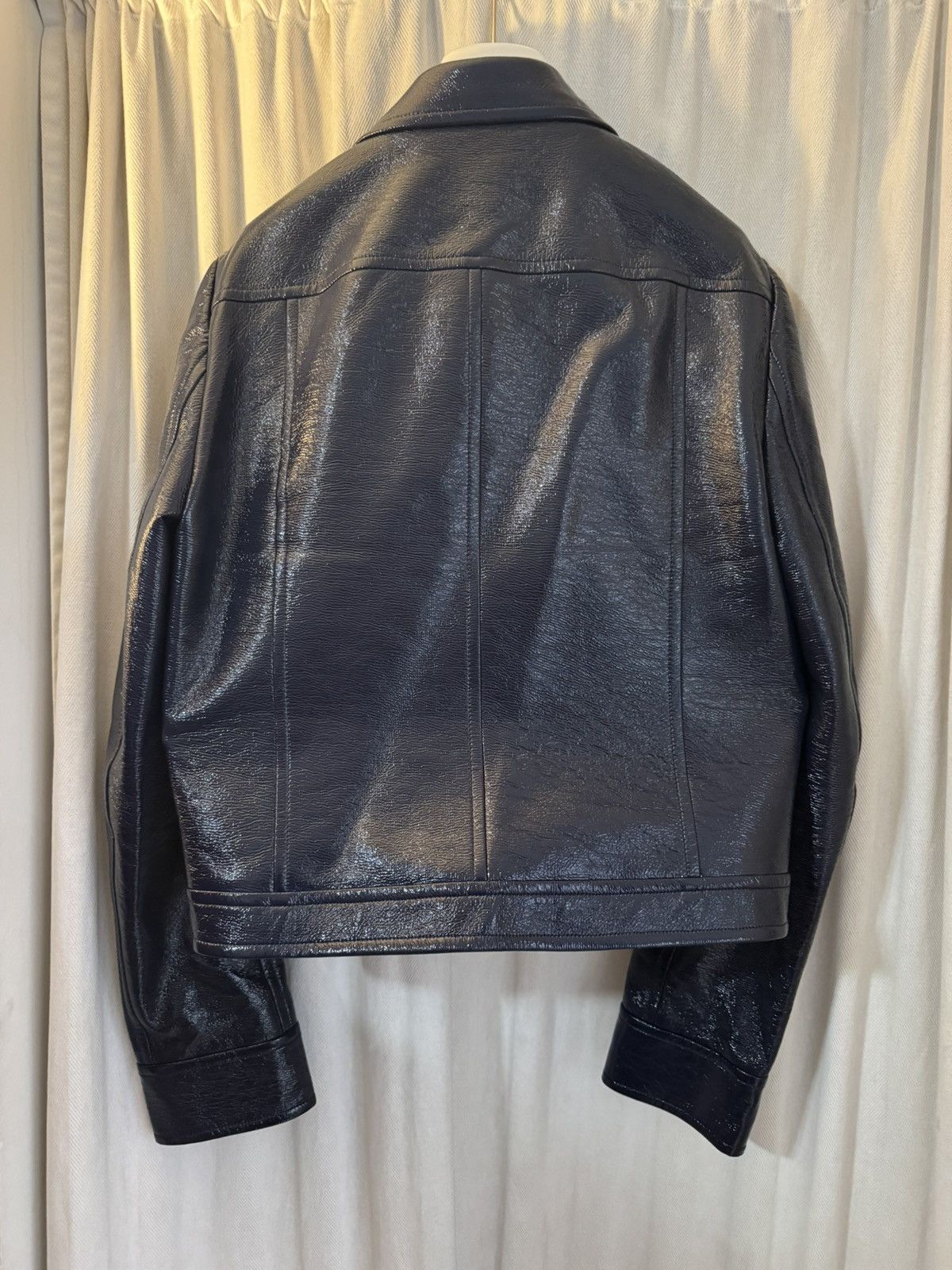 Courreges Vinyl navy/blue Courreges jacket Size US S / EU 44-46 / 1 - 2 Thumbnail