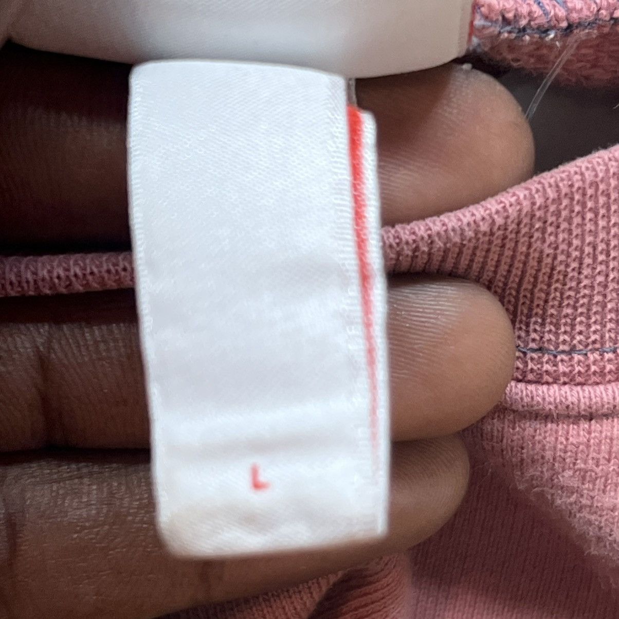 Lacoste × Supreme Supreme Lacoste Crewneck Pink Size US L / EU 52-54 / 3 - 12 Thumbnail