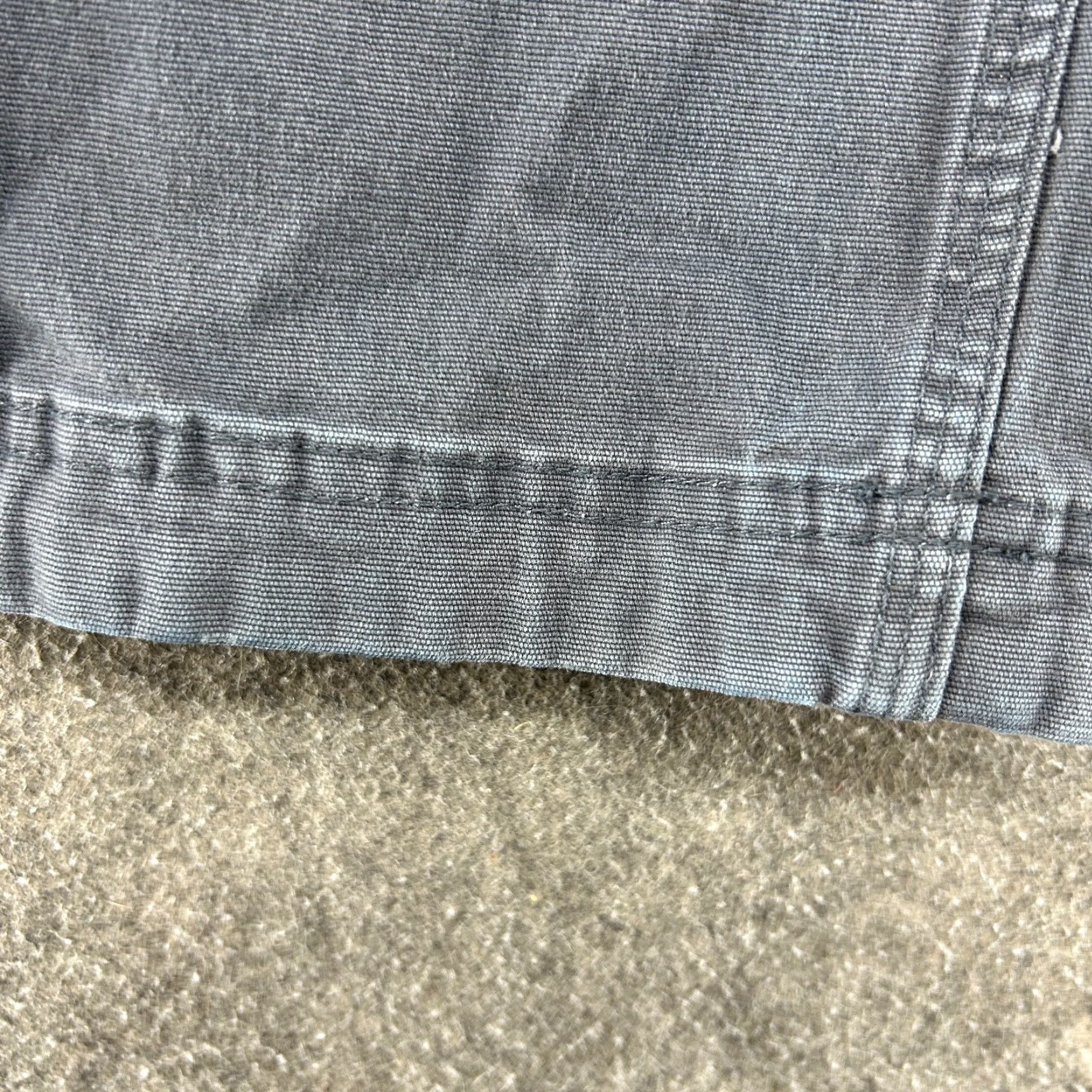 Vintage Duluth Pants Men Casual Workwear Cargo Flat Front Relaxed Straight Gray 34x30 Cotton Canvas Pockets Logo Zipper Vintage No Size US 34 / EU 50 - 3 Thumbnail