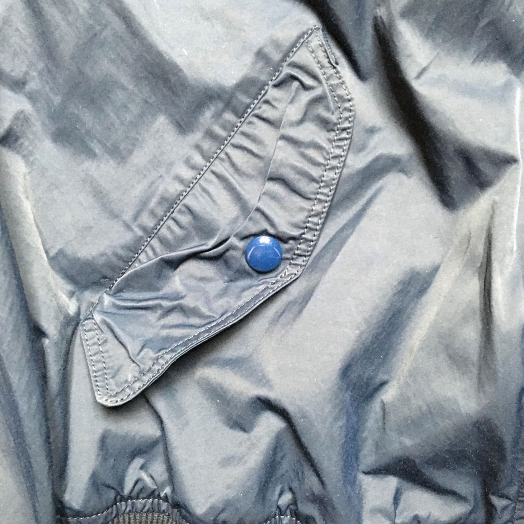 Wallace & Barnes Wallace & Barnes Jacket Mens L Blue Nylon Bomber Full Zip Lined Ribbed Hem Casual Travel Size US L / EU 52-54 / 3 - 3 Thumbnail