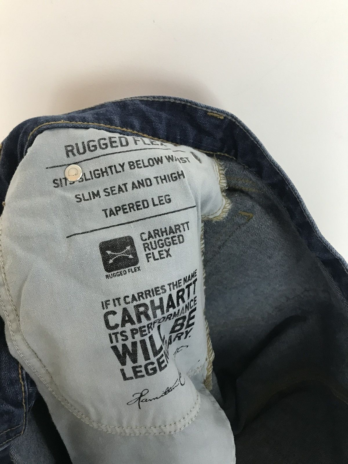 Carhartt Carhartt Straight Fit Denim Jeans Made in Mexico Size US 40 / EU 56 - 7 Thumbnail