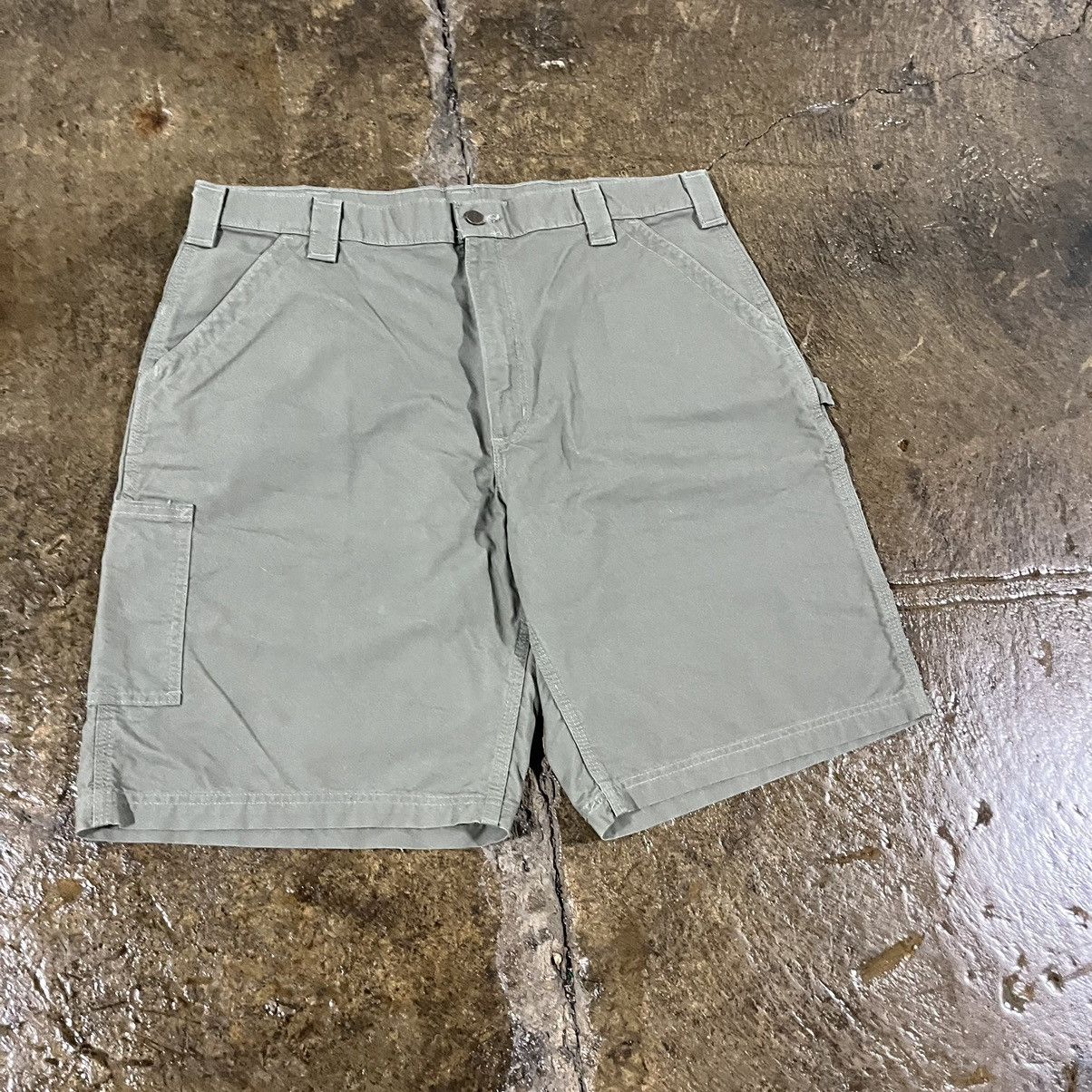 Carhartt × Vintage Crazy Carhartt Carpenter Canvas Short Y2K Workwear NWT Size US 40 / EU 56 - 7 Thumbnail
