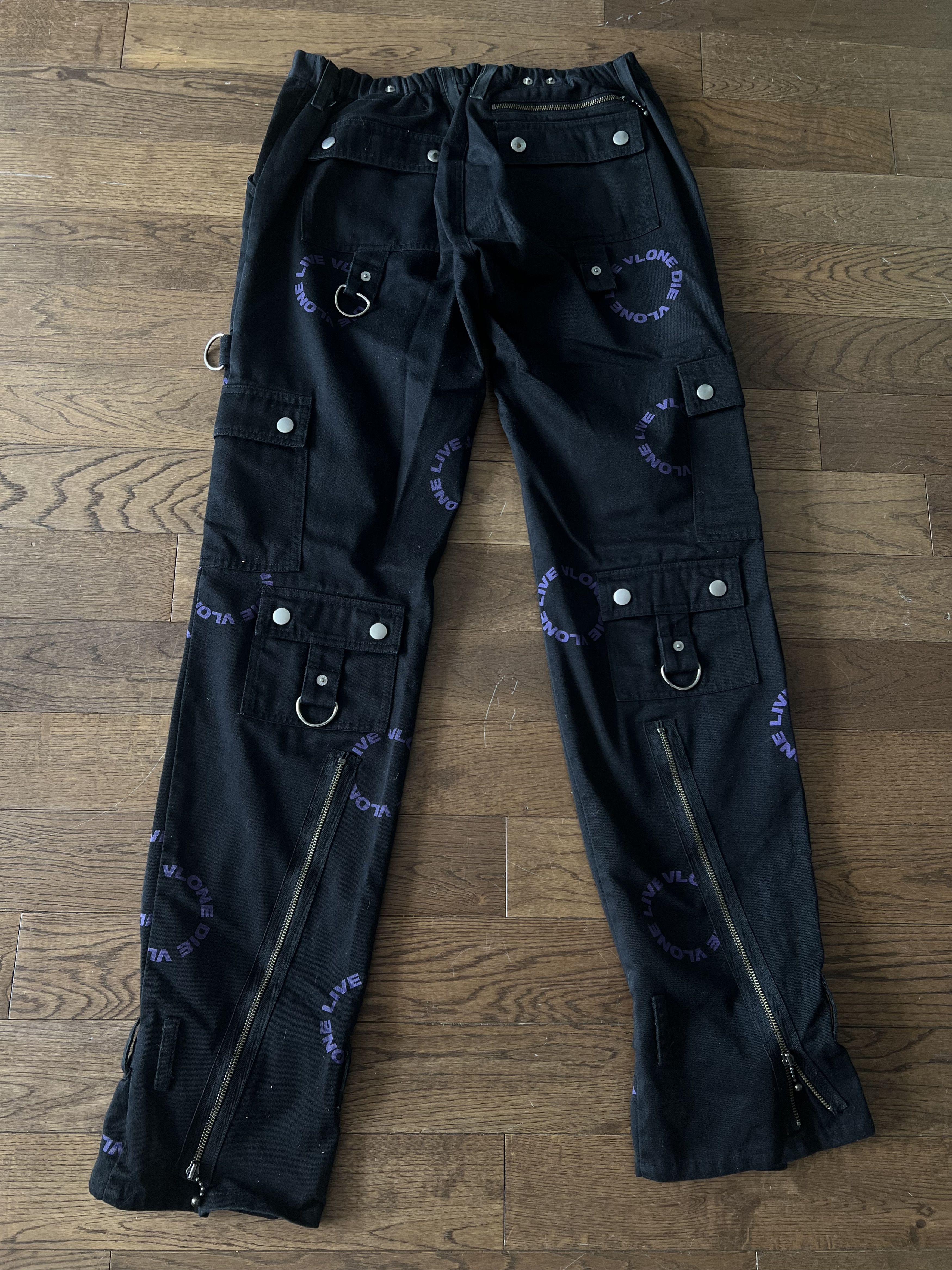 Vlone Vlone Live Die Bondage Black Pants Size US 34 / EU 50 - 3 Thumbnail