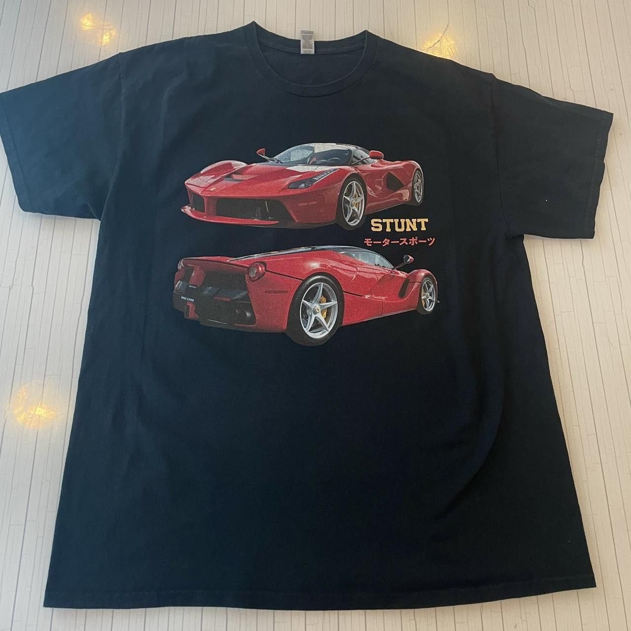 Japanese Brand × Vintage Ferrari LaFerrari Shirt SF90 F40 Vintage Supercar Car Tee Size US XL / EU 56 / 4 - 1 Thumbnail