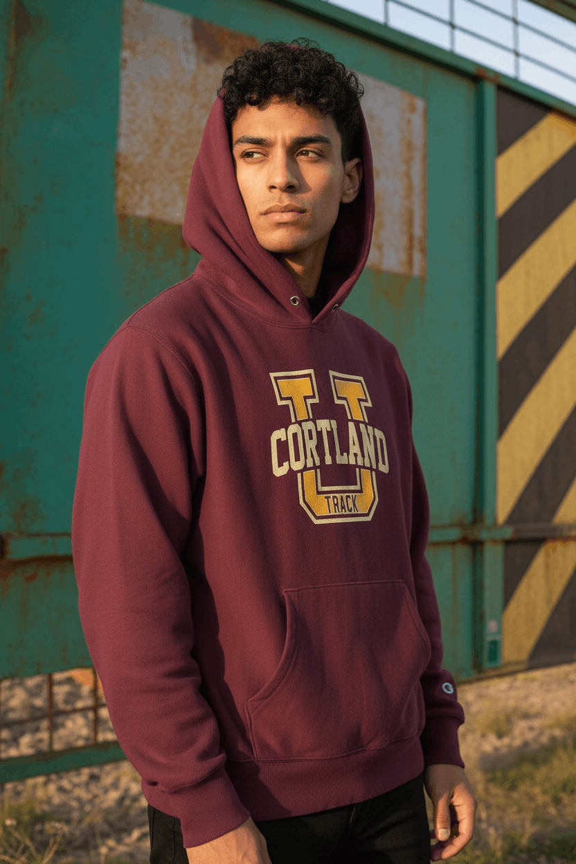 Champion Vintage CHAMPION University Cortland Hoodies Size US M / EU 48-50 / 2 - 1 Thumbnail