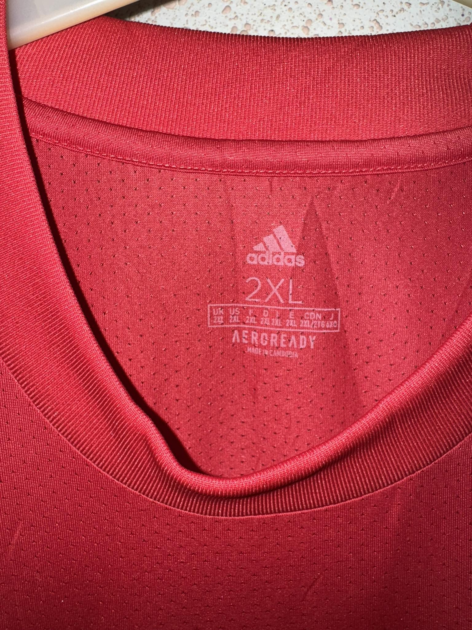 Adidas Belgium 2019/20 Home Shirt Signed by alderweireld Size US XXL / EU 58 / 5 - 4 Thumbnail