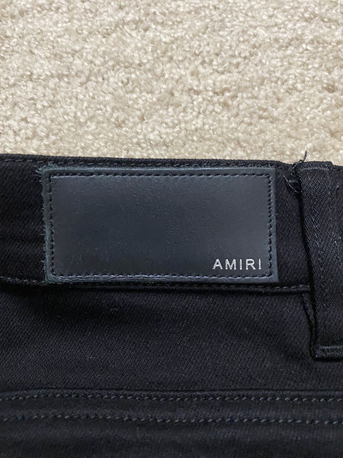 Amiri Amiri Red Glitter Track Jeans Size US 32 / EU 48 - 5 Thumbnail
