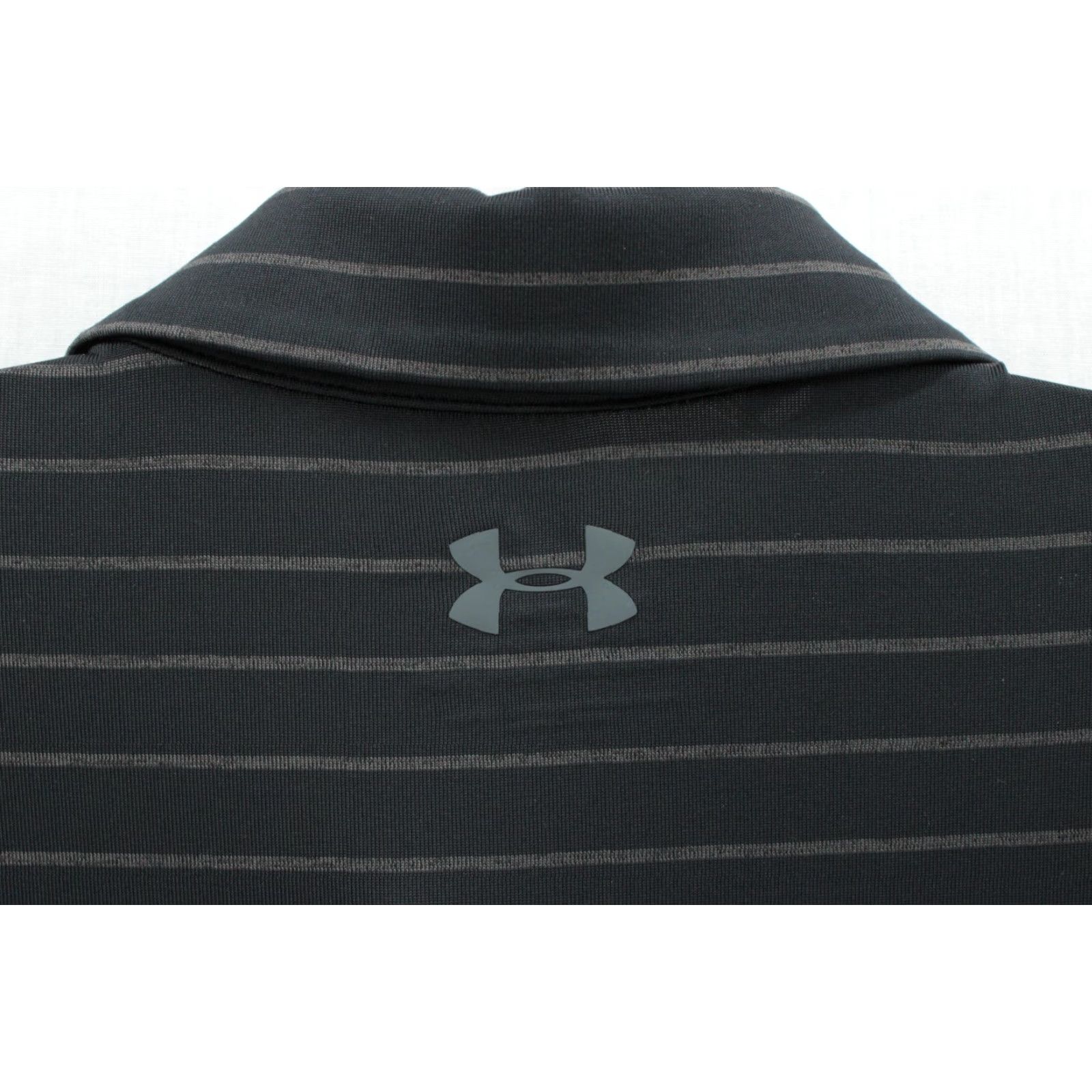 Under Armour Under Armour The Playoff Polo Shirt Mens XL Black Striped Short Sleeve Polo Preppy Shirt Size US XL / EU 56 / 4 - 4 Thumbnail