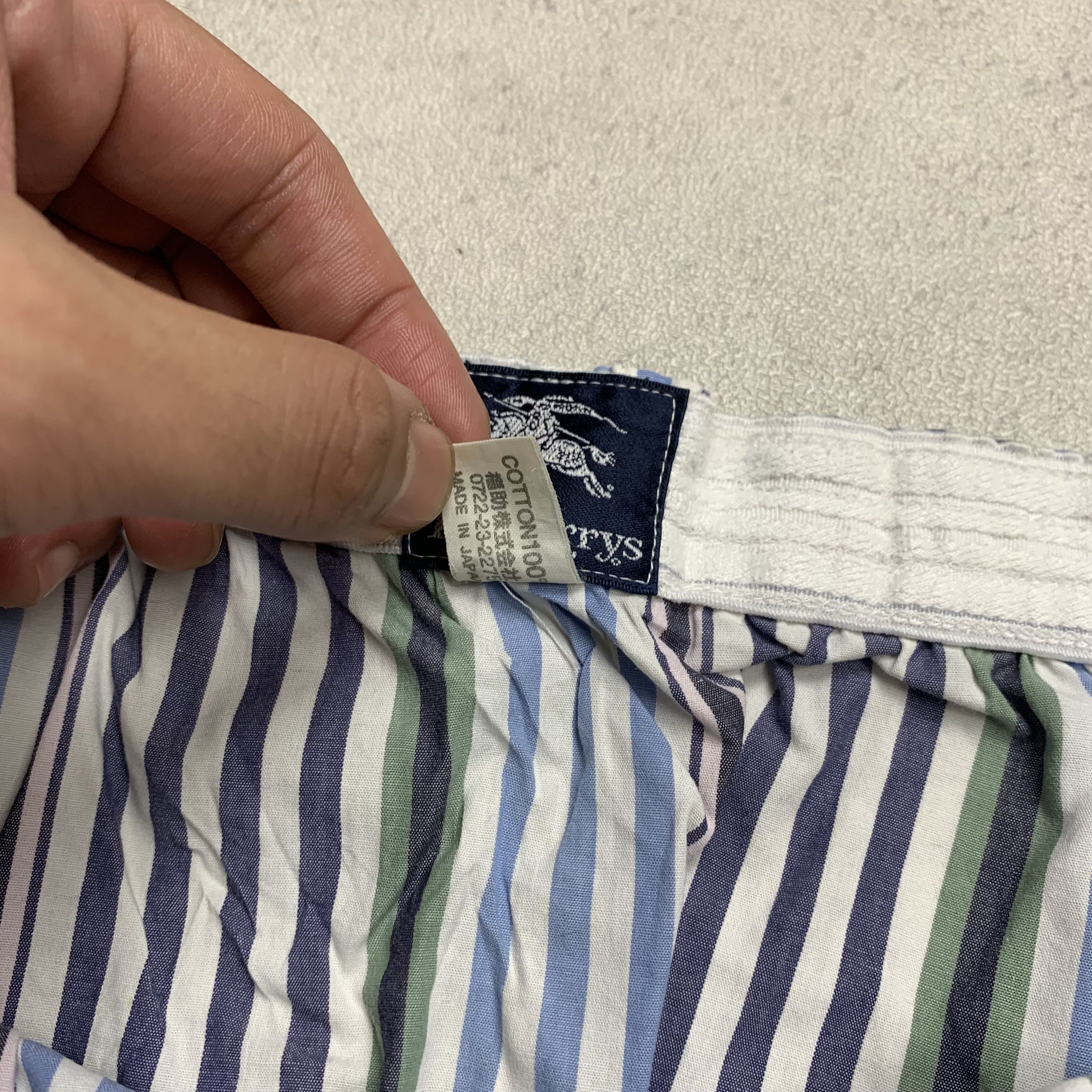 Burberry Vintage Burberry Striped Boxer Pants Size US 32 / EU 48 - 5 Thumbnail