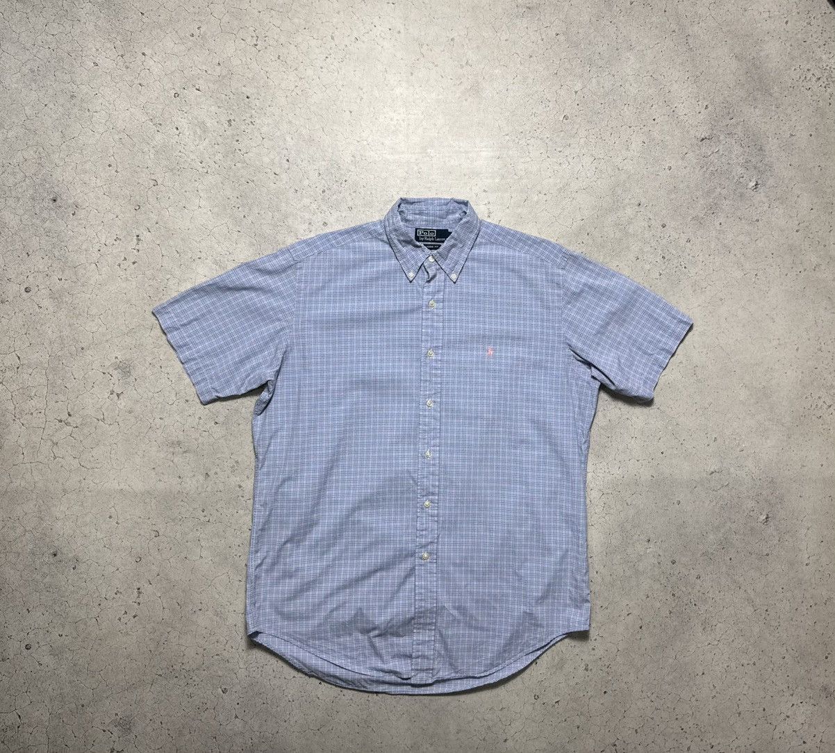 Polo Ralph Lauren Polo Ralph Lauren Button Short Sleeve Shirt Vintage Size M Size US M / EU 48-50 / 2 - 1 Thumbnail