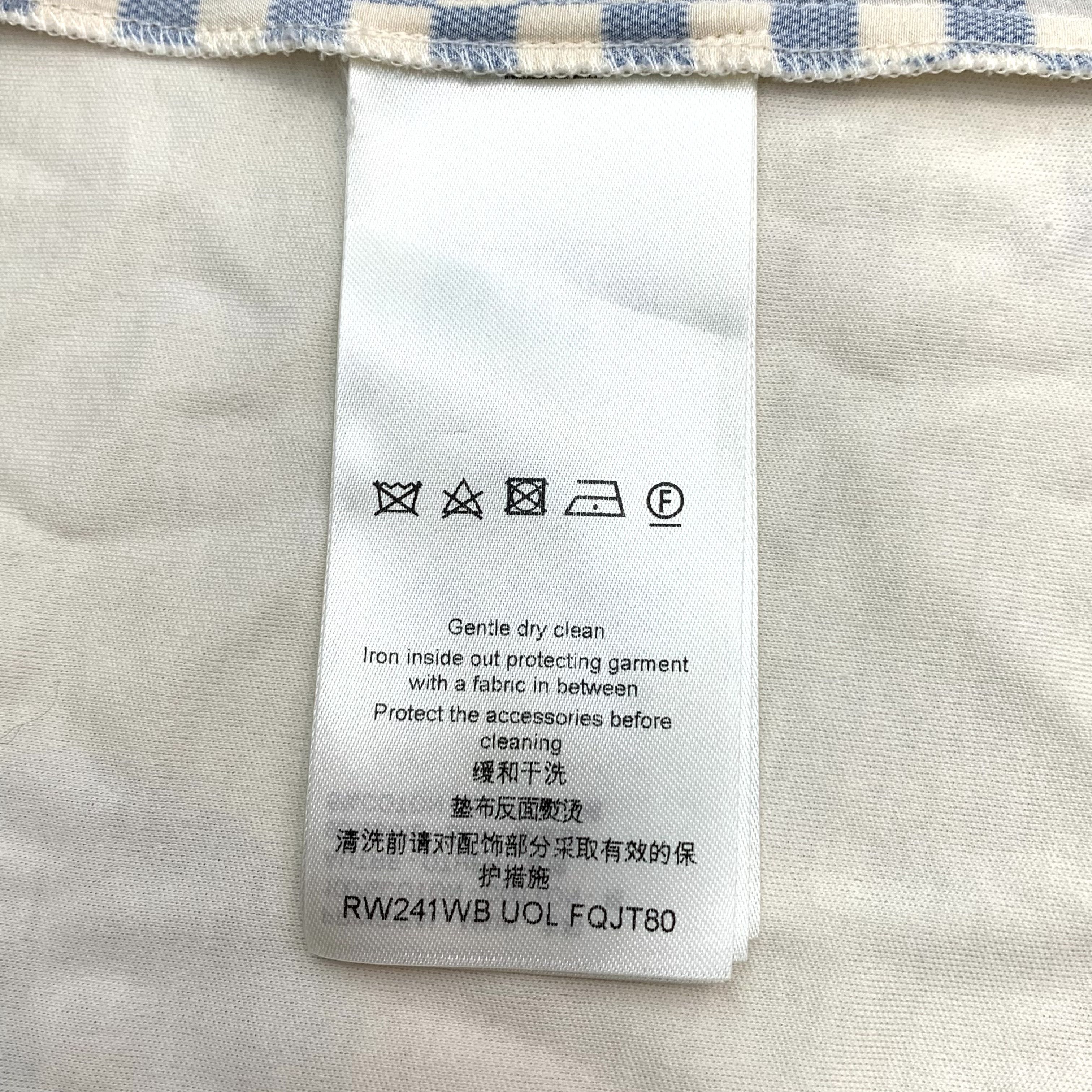 Louis Vuitton Louis Vuitton Colorblock Check Tee (M) Size M / US 6-8 / IT 42-44 - 4 Thumbnail