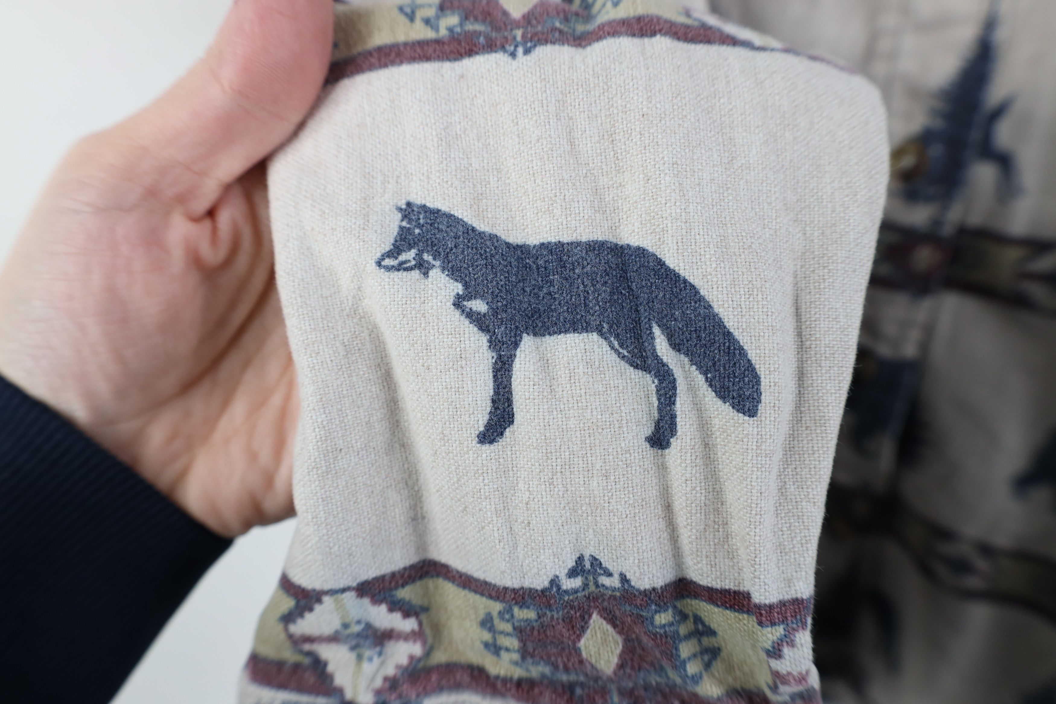 Cabelas Vintage 90s Cabelas Southwestern Animal Chamois Cloth Shirt Size M / US 6-8 / IT 42-44 - 6 Thumbnail