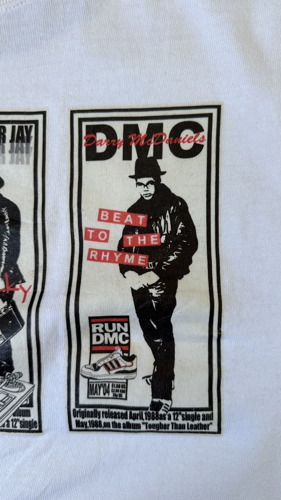 Oshkosh VINTAGE OSHKOSH RUN DMC DEF JAM ADIDAS TEE Size US M / EU 48-50 / 2 - 5 Thumbnail