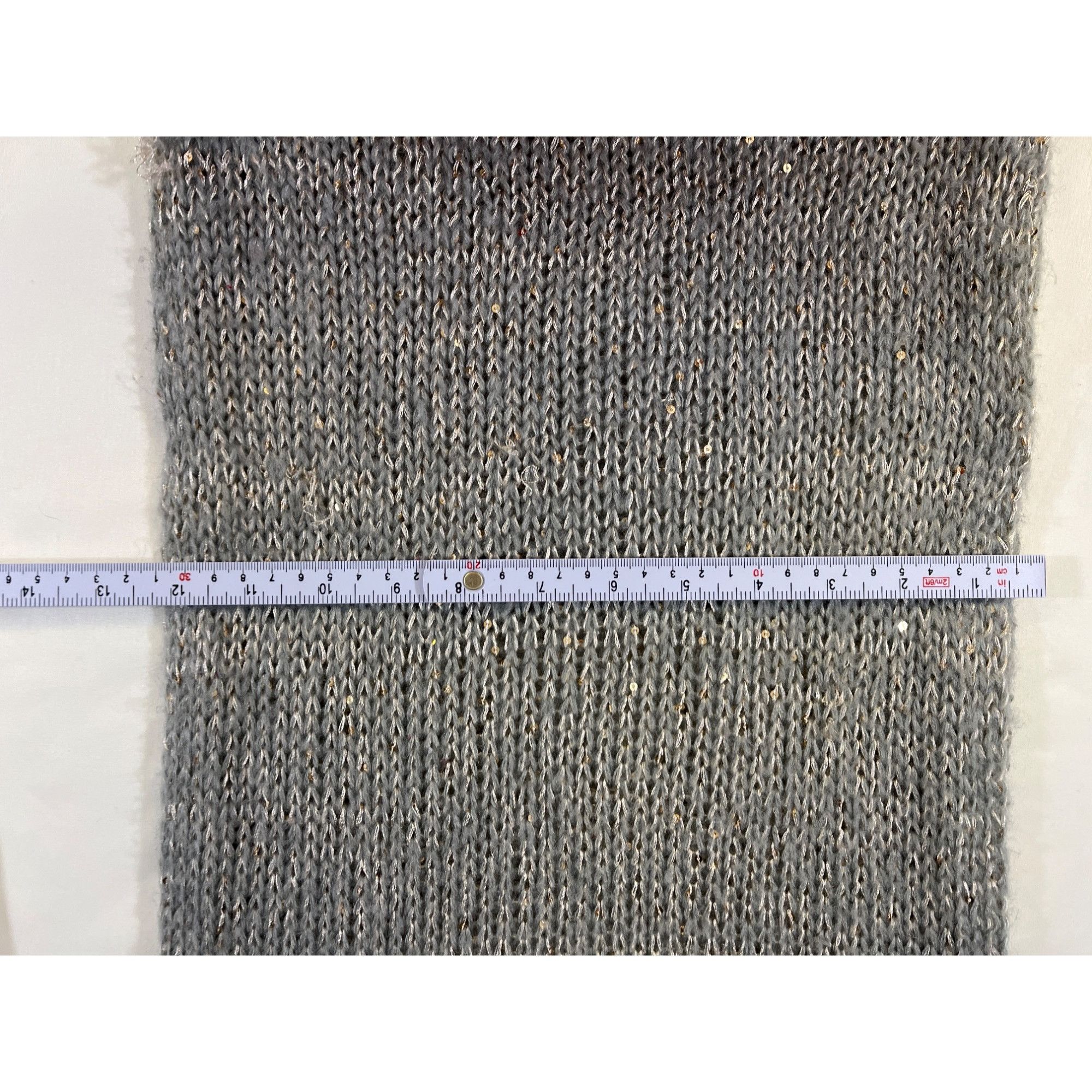 Other Elegant Knit Infinity Scarf Metallic Gold SKU 7047 Size ONE SIZE - 4 Thumbnail