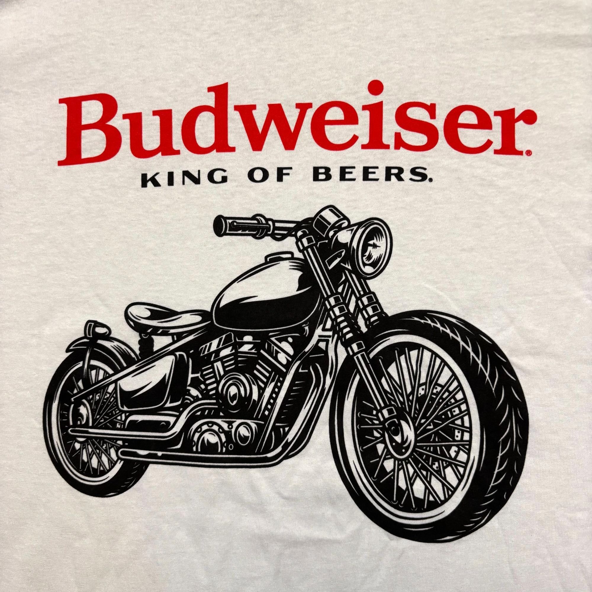 Budweiser Budweiser King of Beer Motorcycle Club Tee 2XL Size US XXL / EU 58 / 5 - 2 Thumbnail