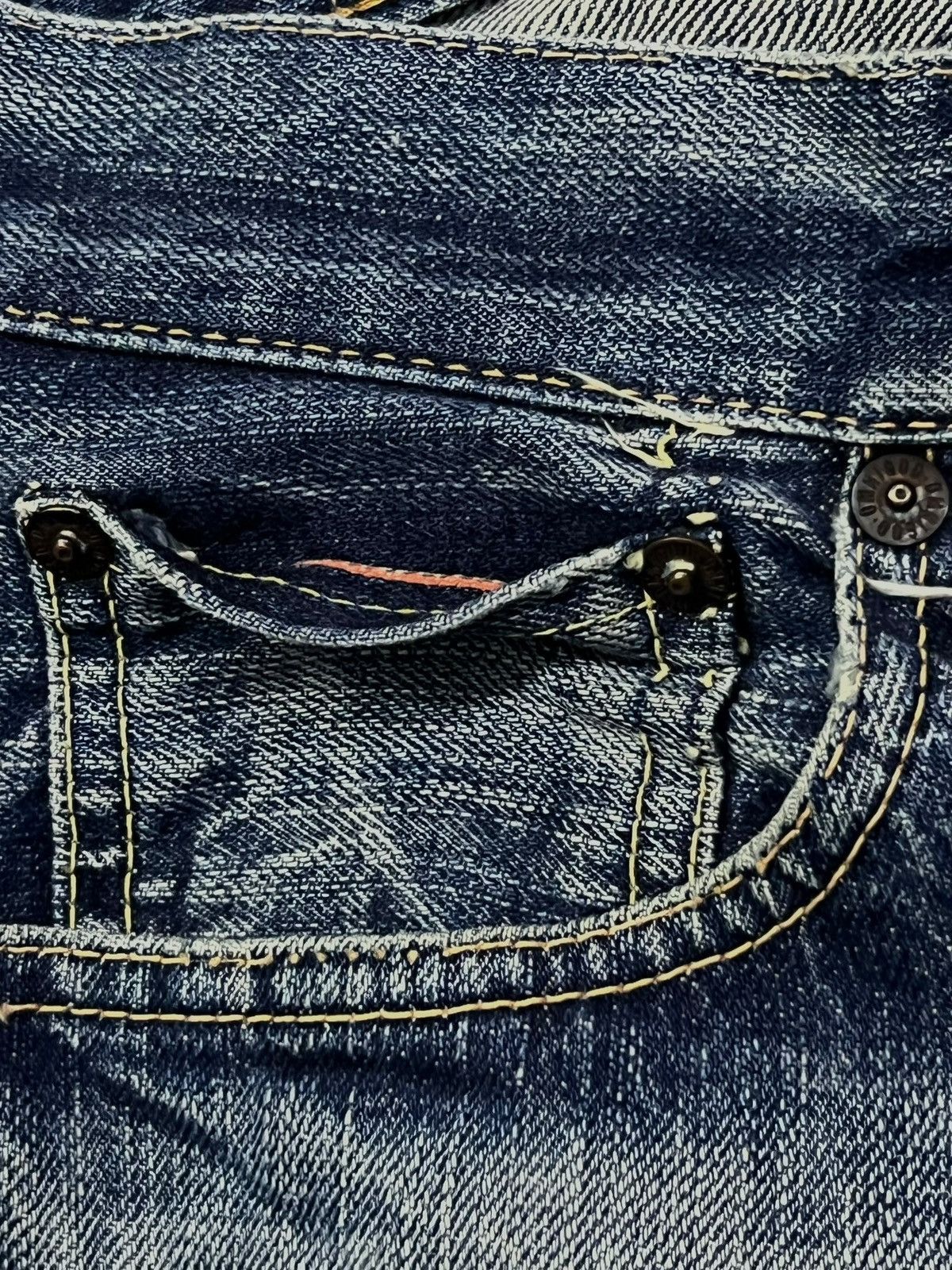 OMNIGOD Vintage 00s OMNIGOD JAPAN LOT 50009 Selvedge Japanese Denim Size US 34 / EU 50 - 10 Thumbnail