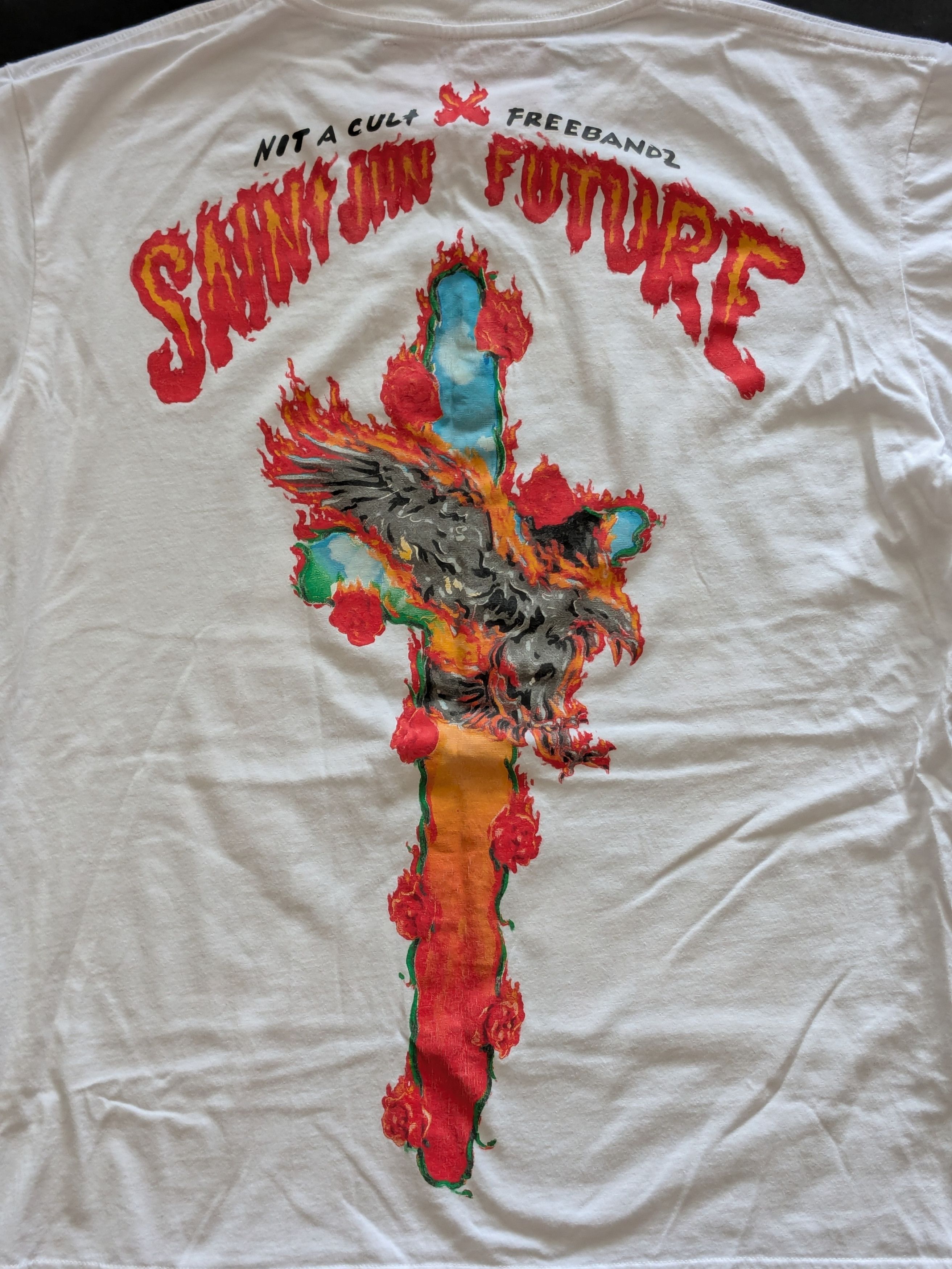 Rap Tees SAINT JHN X FUTURE ROSES TEE Size US L / EU 52-54 / 3 - 6 Thumbnail