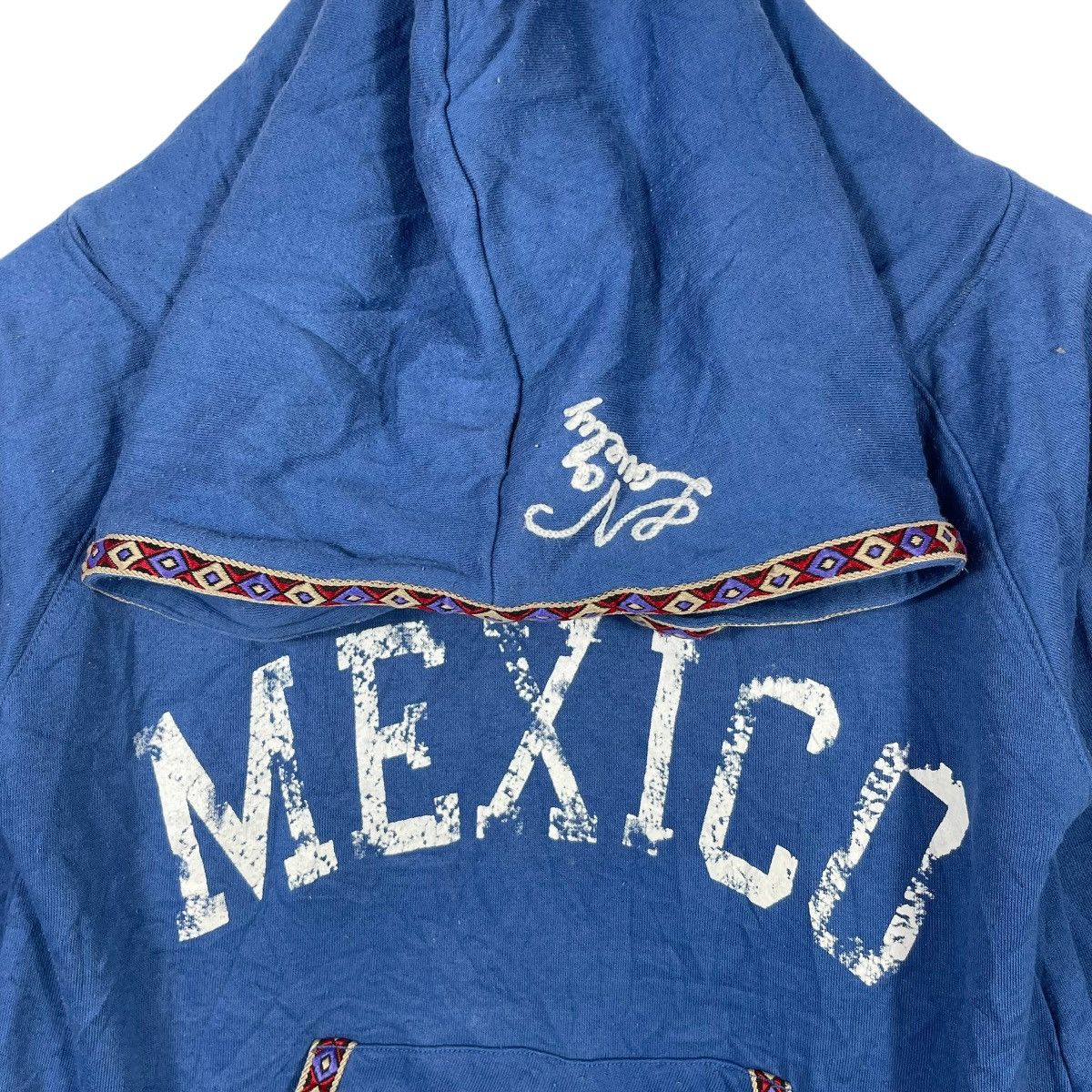 Vintage VINTAGE Y2K ANAP Mexico Big Spellout Graphic Poncho Hoodie Size US S / EU 44-46 / 1 - 5 Thumbnail