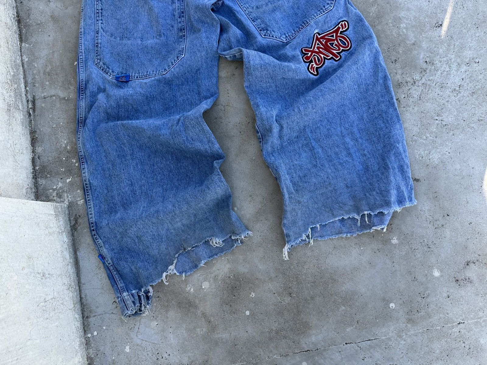 JNCO Rare JNCO Baggy – Double-Waistband, 90s Grunge Style Size US 34 / EU 50 - 11 Thumbnail