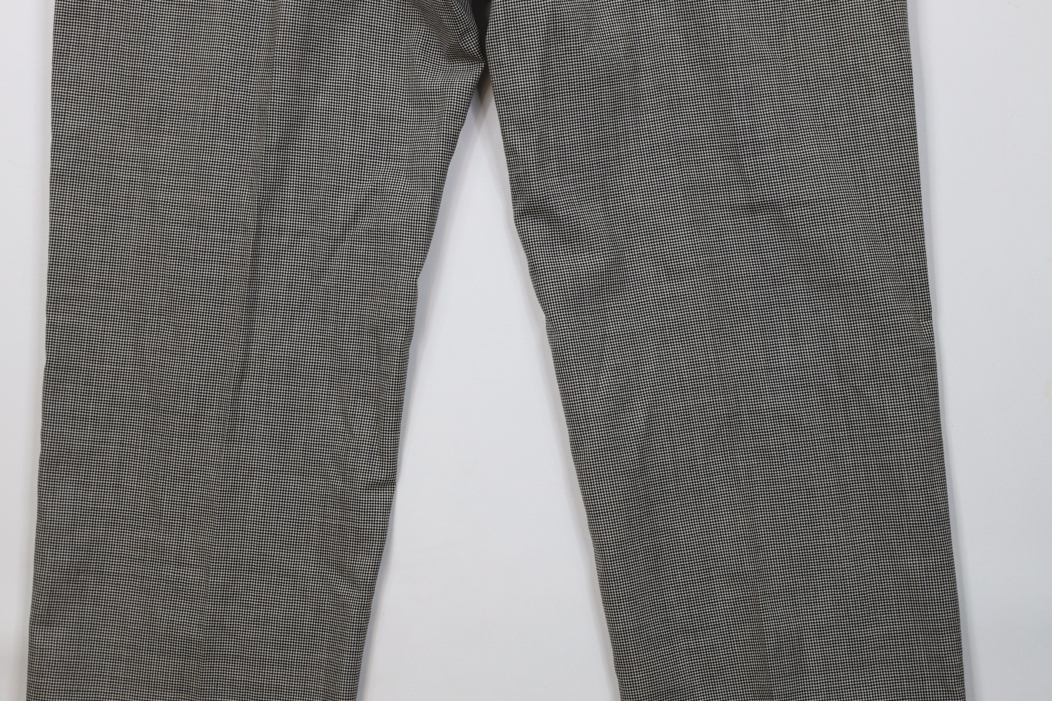 Tommy Hilfiger Vintage 90s Tommy Hilfiger Houndstooth Wide Leg Chino Pants Size US 34 / EU 50 - 11 Thumbnail
