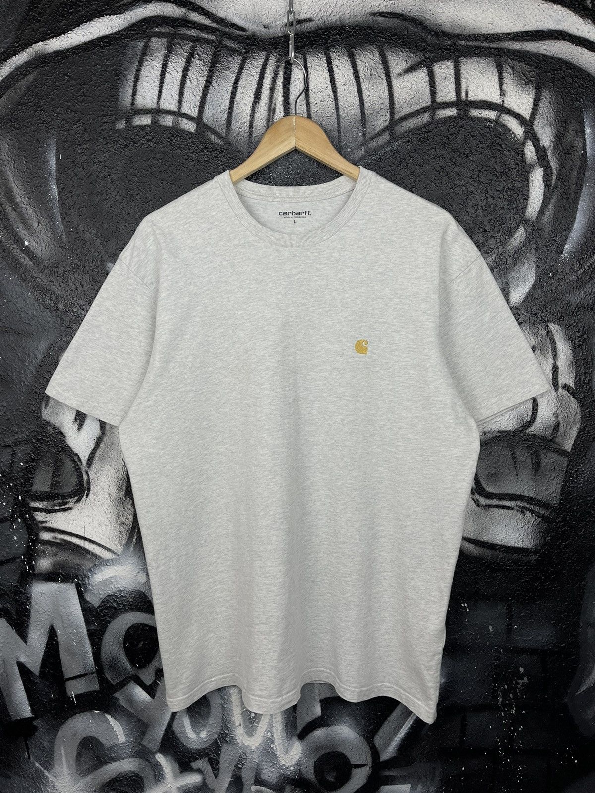 Carhartt Carhartt WIP Chase T-Shirt Blank Tee Men’s Size L Size US L / EU 52-54 / 3 - 2 Thumbnail