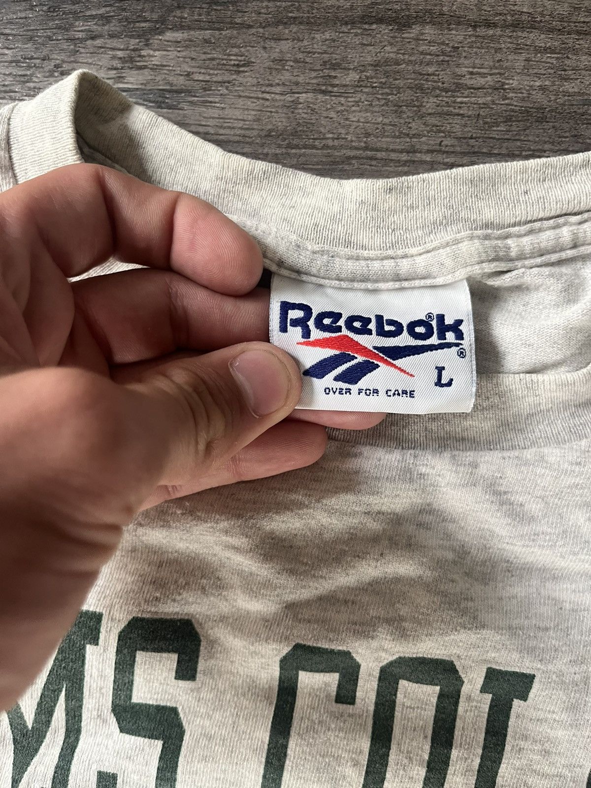 Reebok × Vintage Vintage 90s y2k Single Stitch Reebok Tee Size US L / EU 52-54 / 3 - 5 Thumbnail