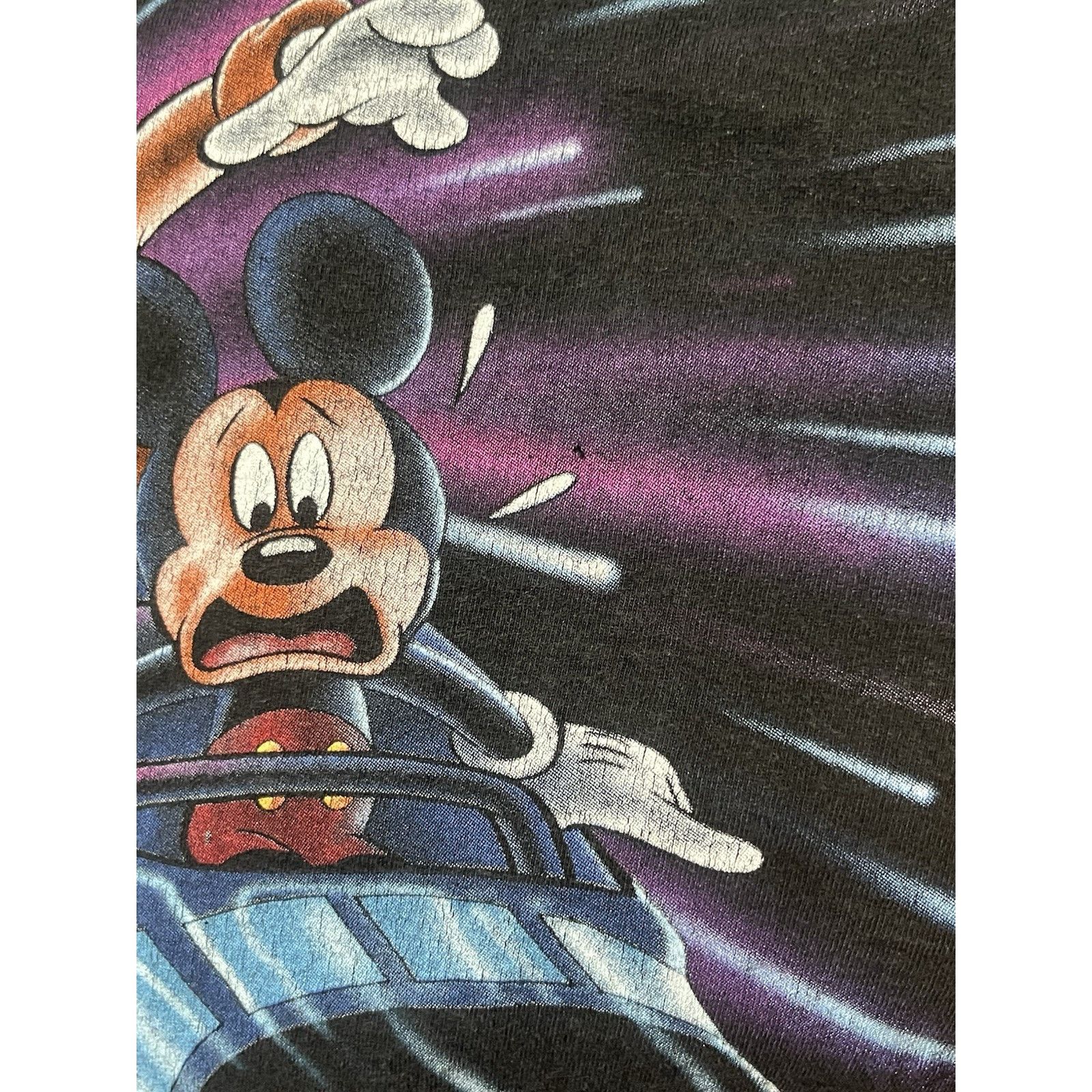 Disney Vtg Space Mountain Disney Shirt Single Stitch Mens M Grail Size US M / EU 48-50 / 2 - 7 Thumbnail