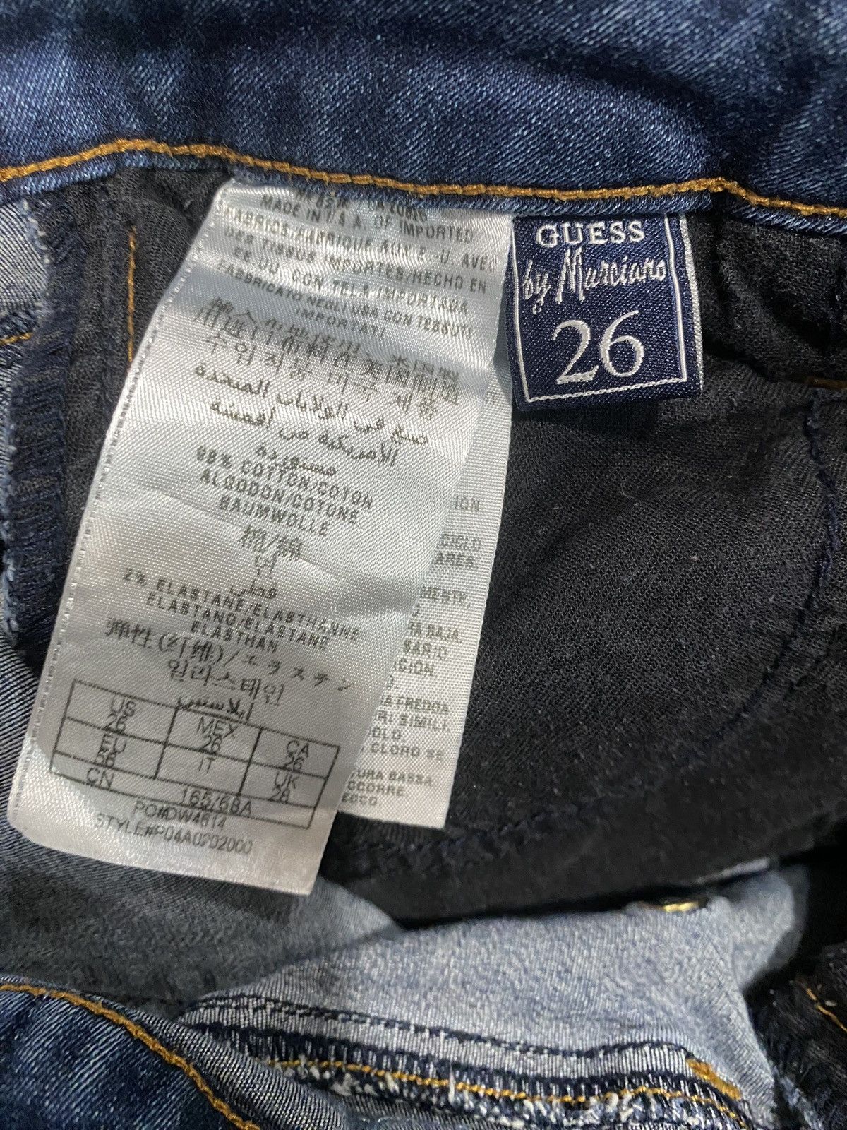 Guess Vintage Guess by Marciano Jeans Antoinette Boot Size 26 Y2K Size 26" / US 2 / IT 38 - 7 Thumbnail