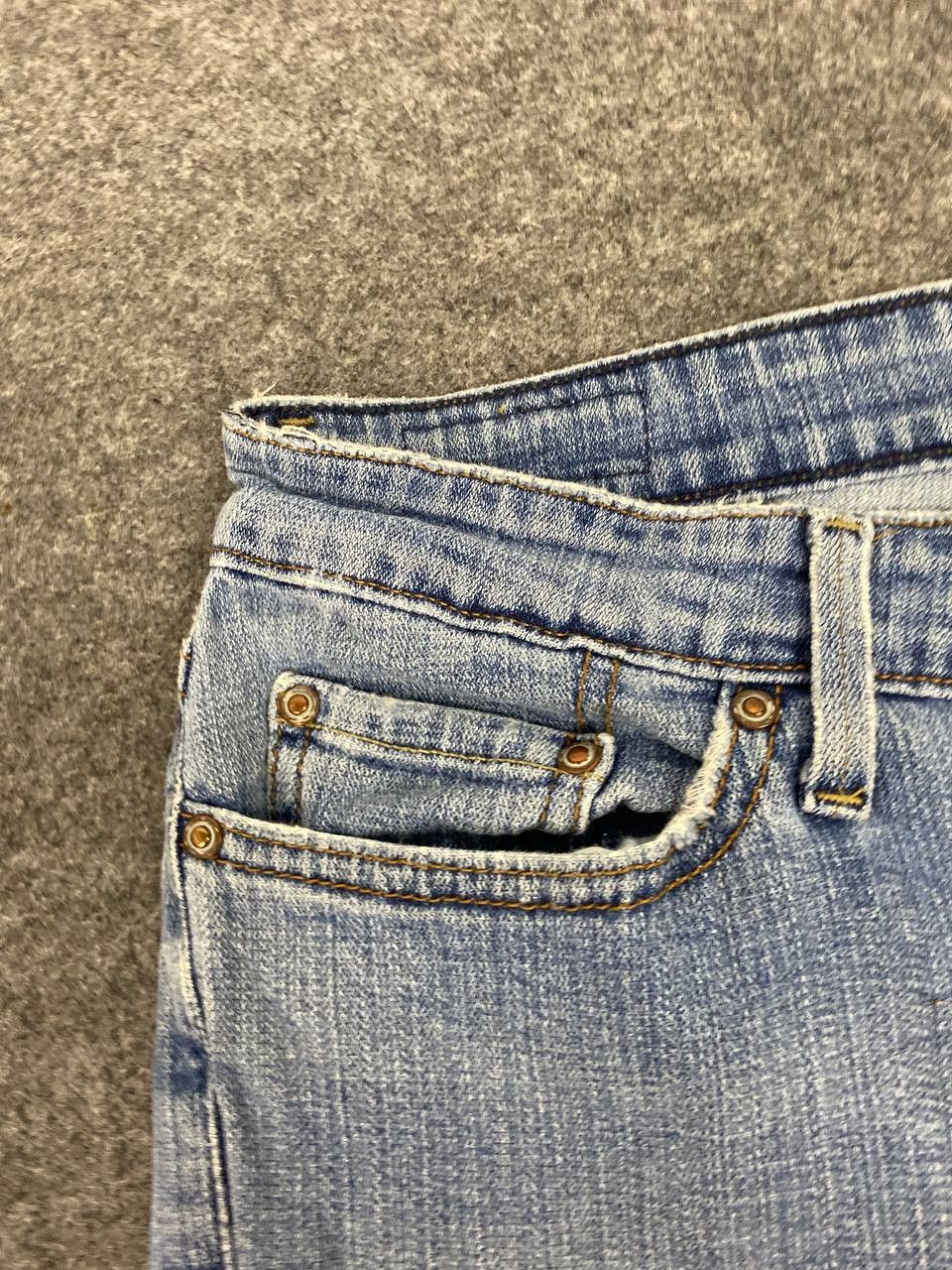 Levi's vintage levis 545 low bootcut stretch denim nice design Size 36" / US 14 / IT 50 - 10 Thumbnail