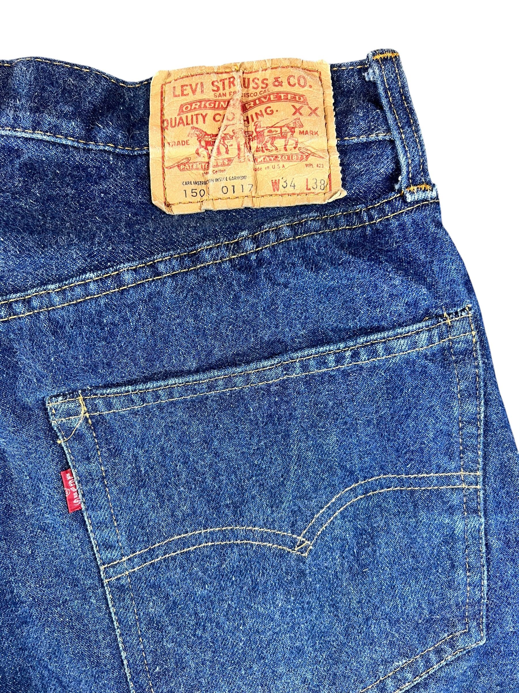 Levi's Vintage Levi’s 501 Redline Selvedge USA 30x34 Size US 30 / EU 46 - 8 Thumbnail