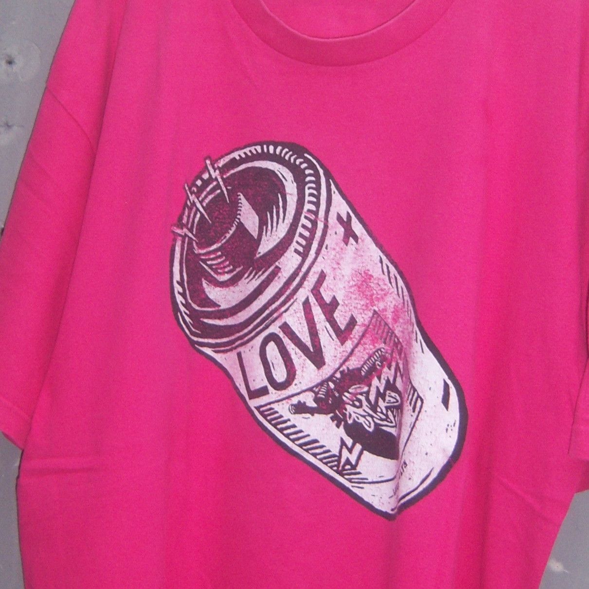 Band Tees Reprint Love Battery Dayglo Album Size US XXL / EU 58 / 5 - 4 Thumbnail