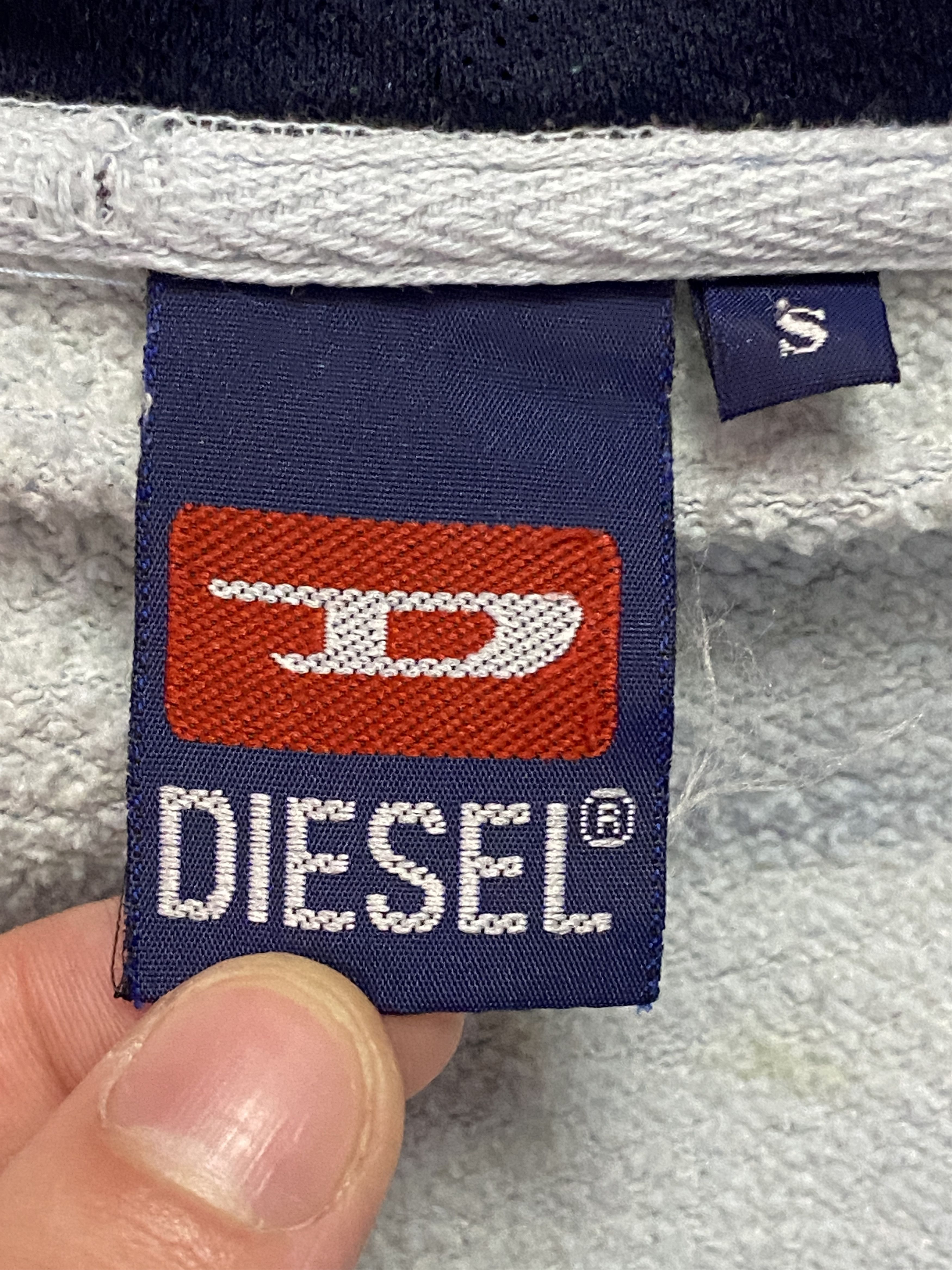 Diesel × Vintage 90s Diesel Vintage Women's Hoodie - S Size S / US 4 / IT 40 - 5 Thumbnail