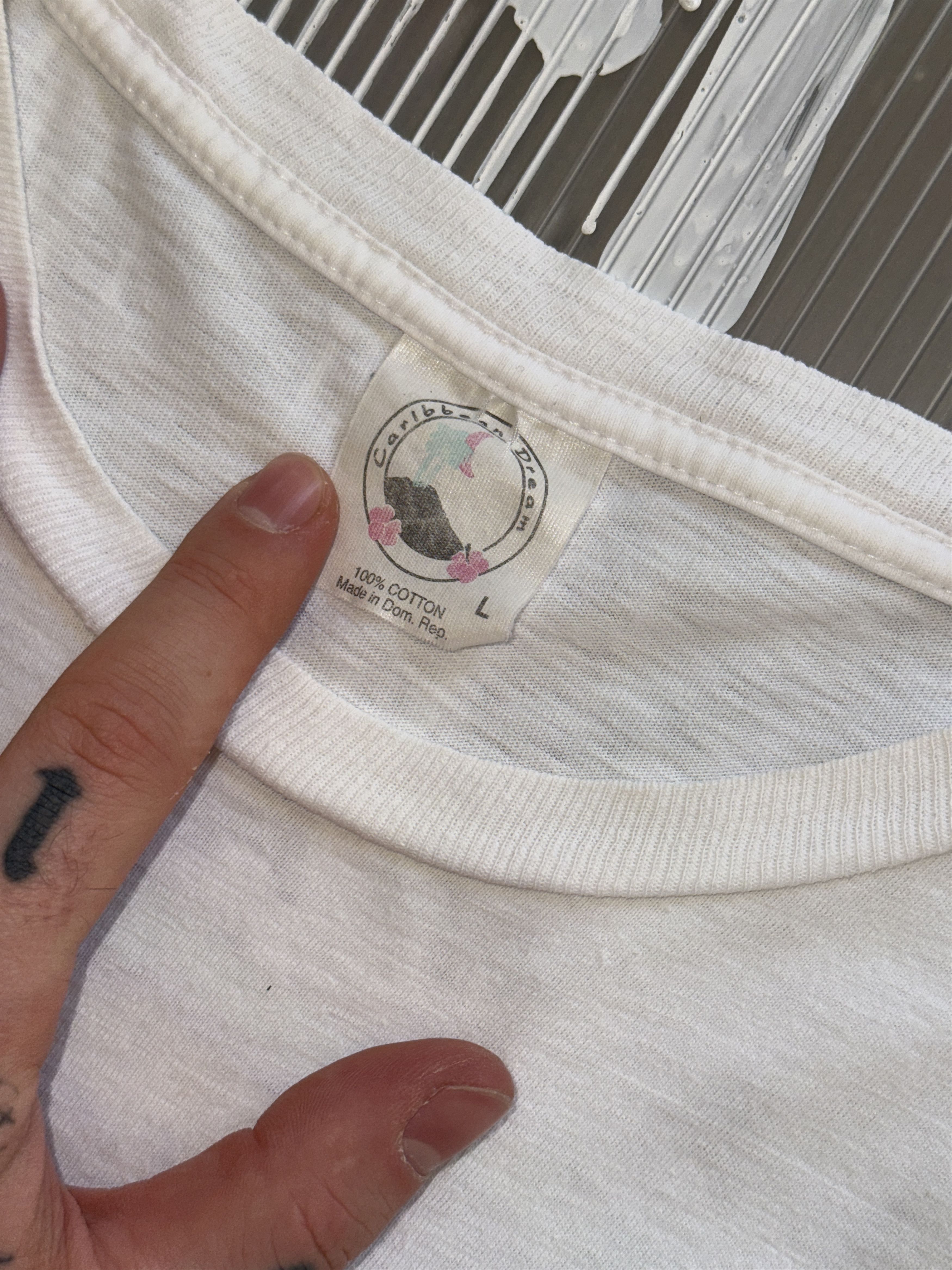Vintage Hawaiian surf club vintage usa white t-shirt andy warhol - L Size US L / EU 52-54 / 3 - 4 Thumbnail