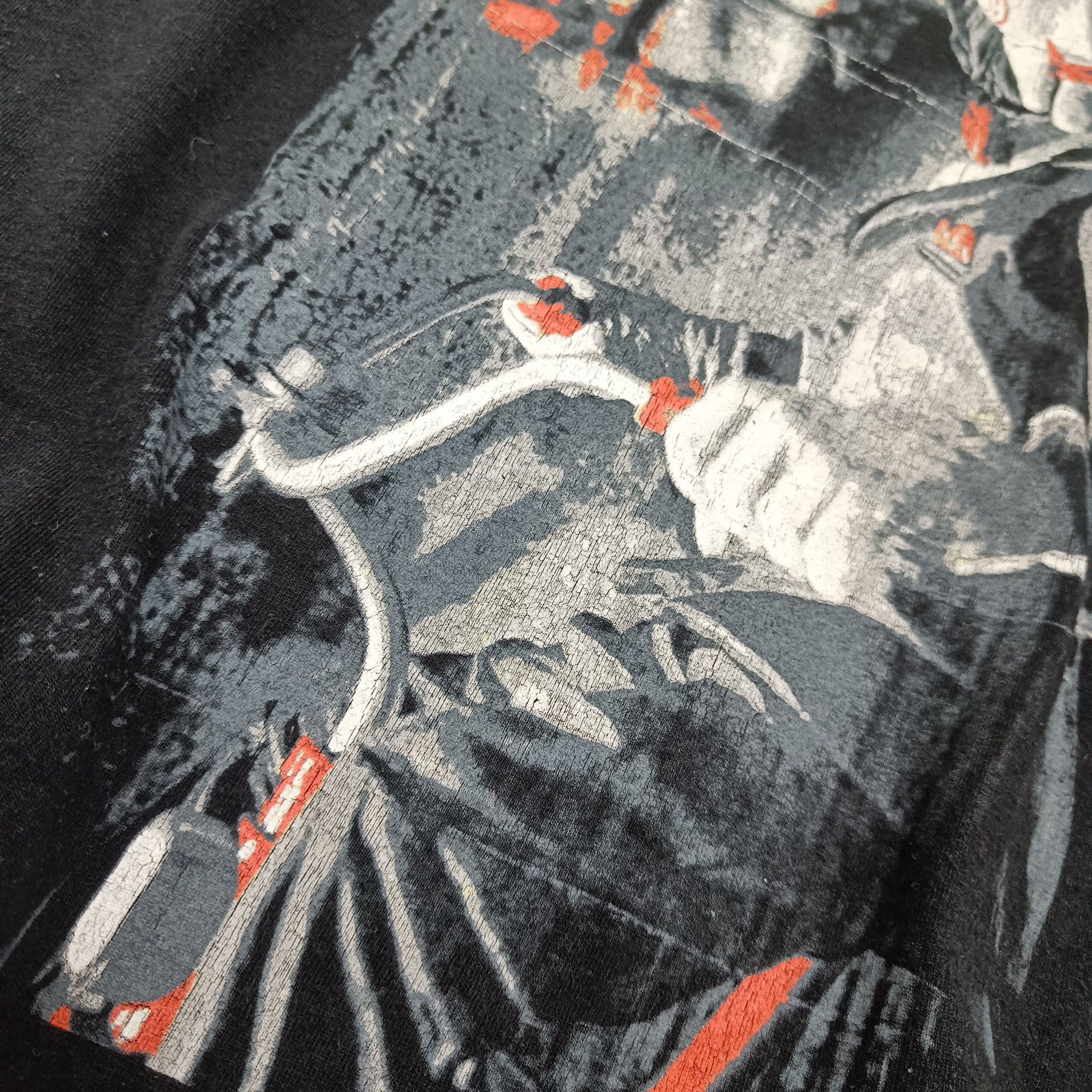 Vintage Vintage Y2k Rare Saw The Ride Horror Movie Promo T-Shirt 00s Size US L / EU 52-54 / 3 - 5 Thumbnail